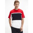 tommy sport t-shirt colorblocked wit