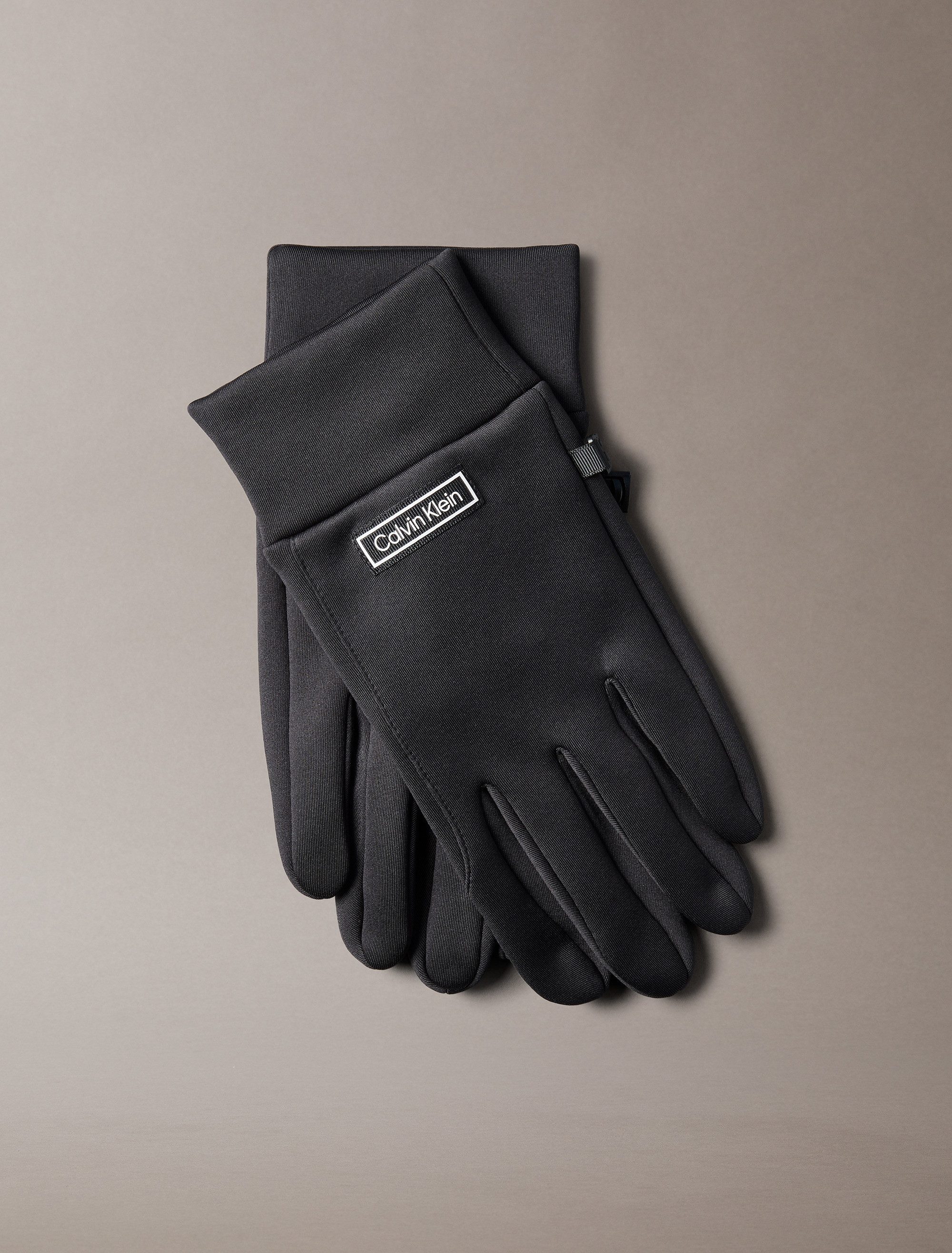 Calvin Klein Multisporthandschoenen van rekbare materiaalmix