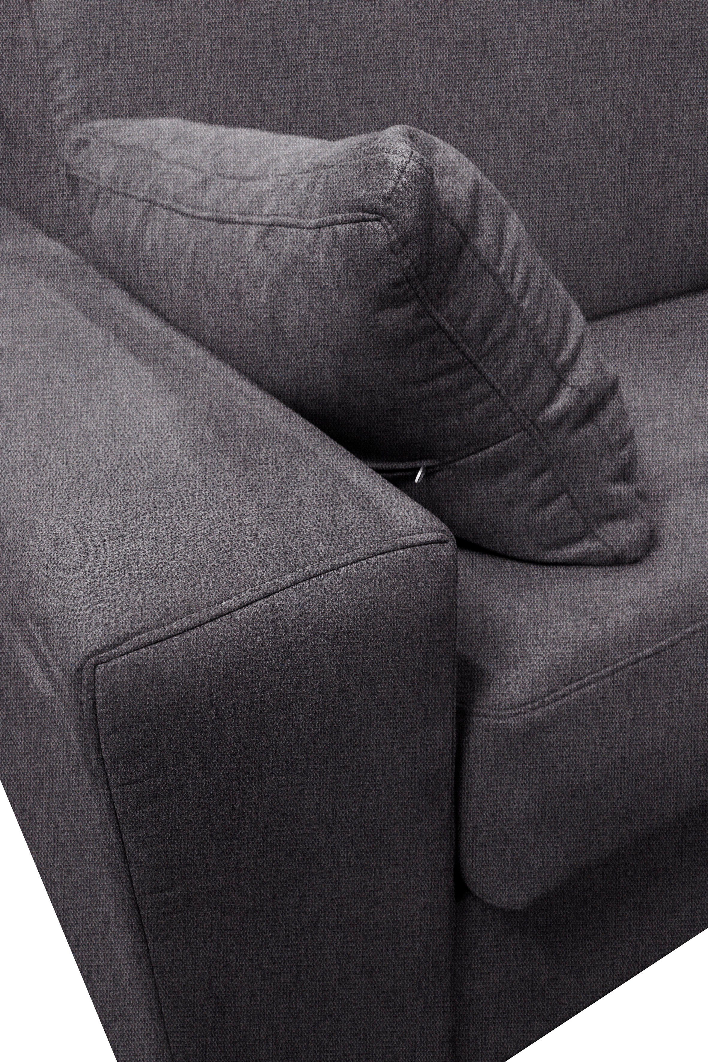 Home affaire Fauteuil Roma matras hoogte 140 cm Bedfunctie, met vering, Afmeting liggend ca. 83x198 cm