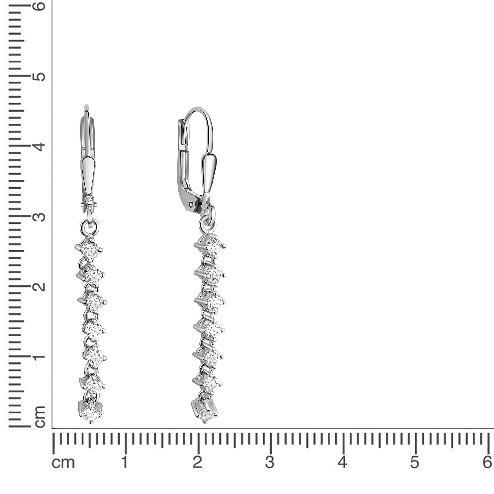 Firetti Paar oorhangers Sieraad cadeau zilverkleur 925 oorbellen