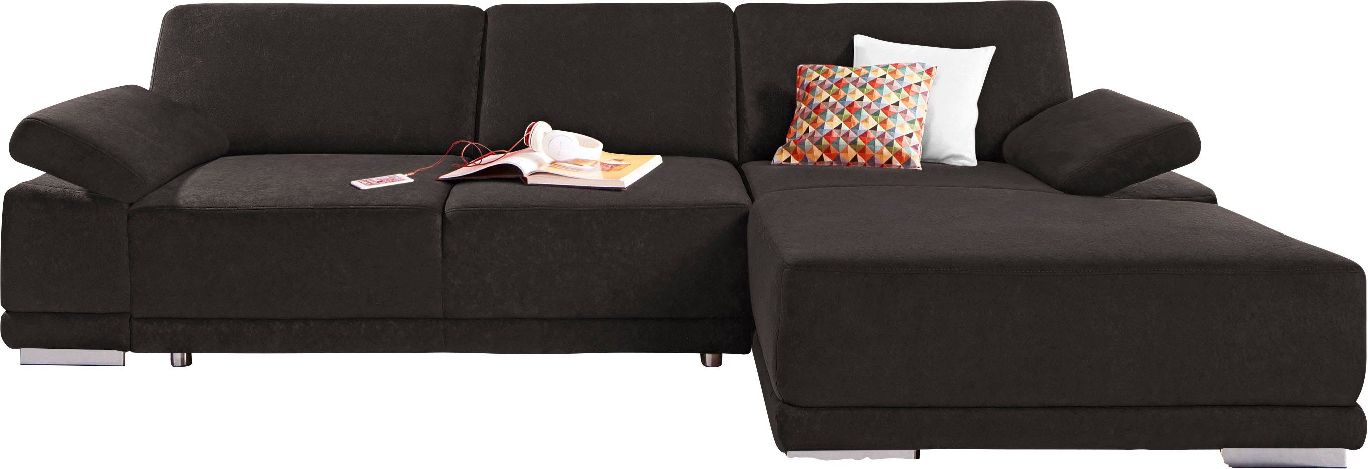 sit&more Hoekbank Coria L-vorm met xl-récamier, naar keuze met slaapfunctie