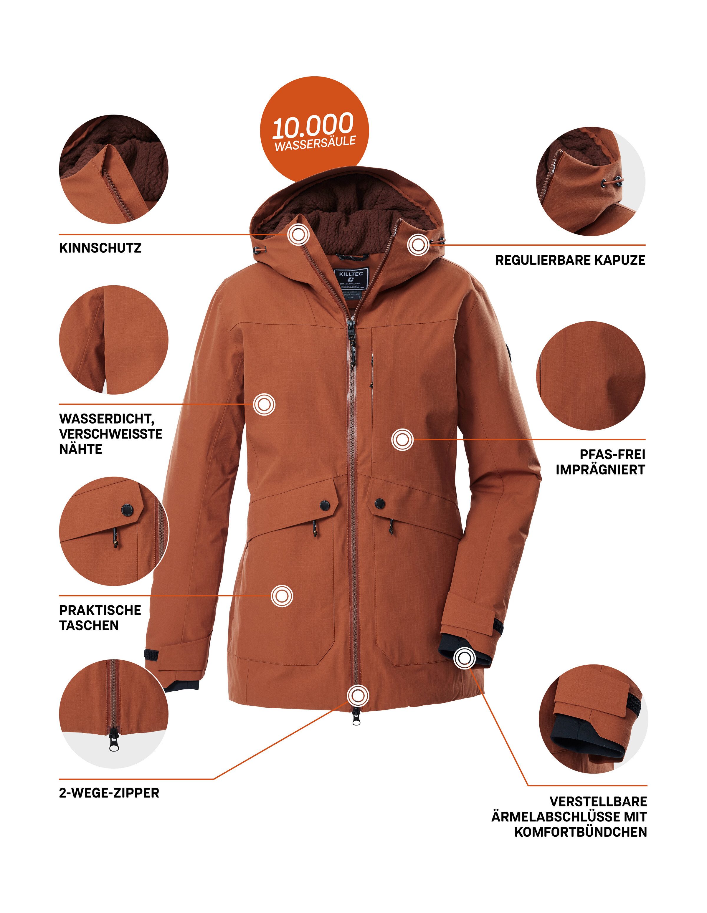 Killtec Parka KOW 16 WMN PRK