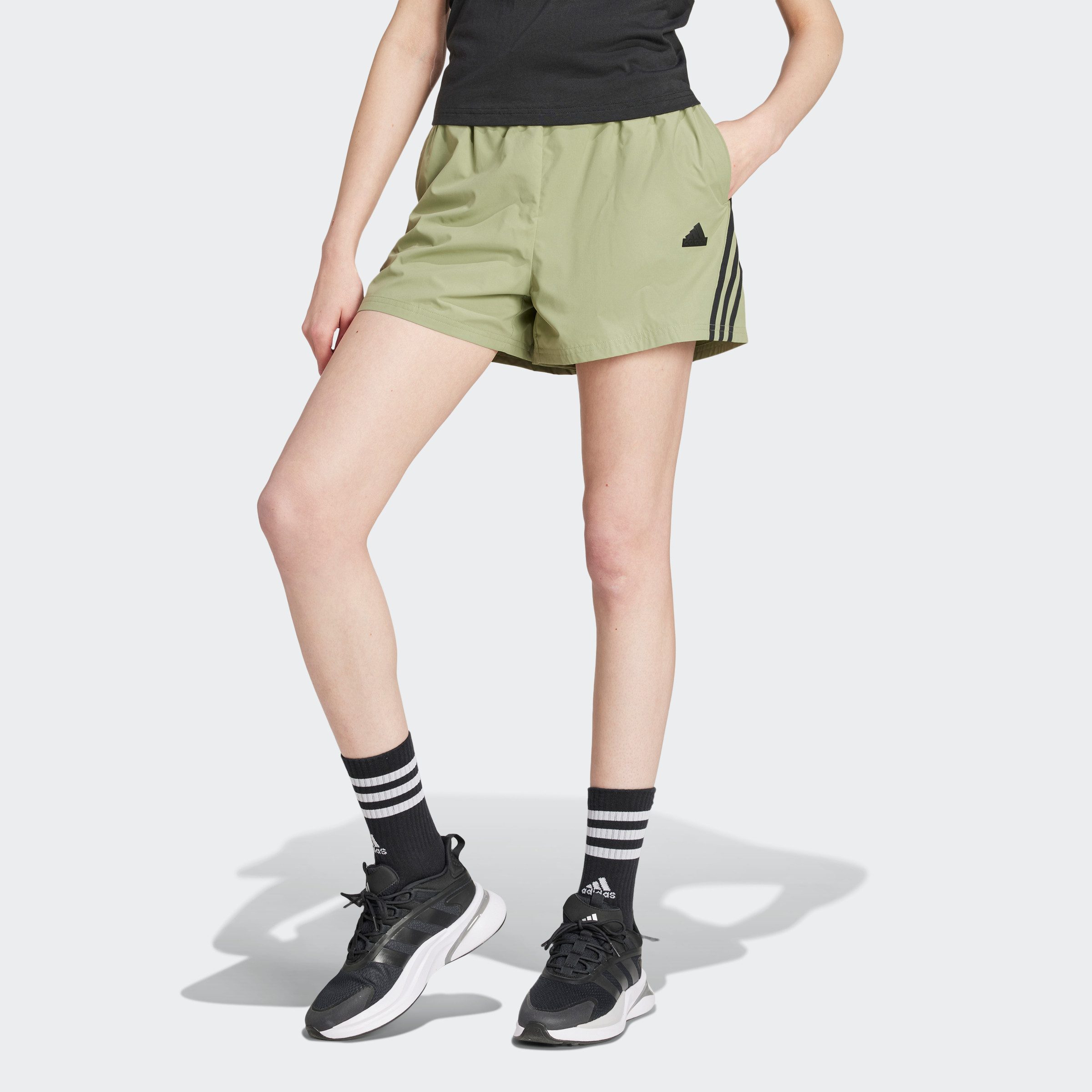 adidas Sportswear Short W FI 3S WVN SHO (1-delig)