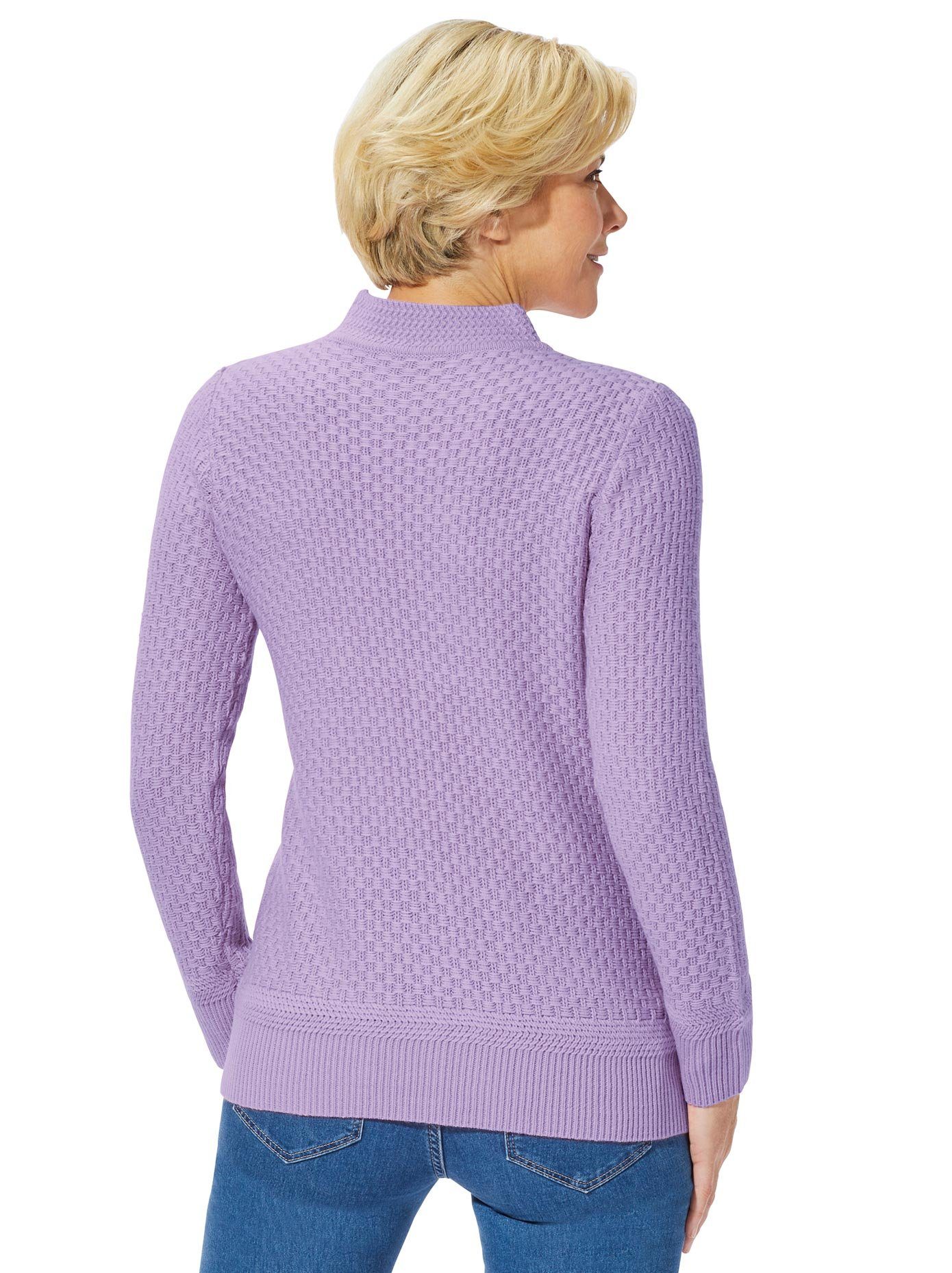 Classic Basics Trui met staande kraag Trui