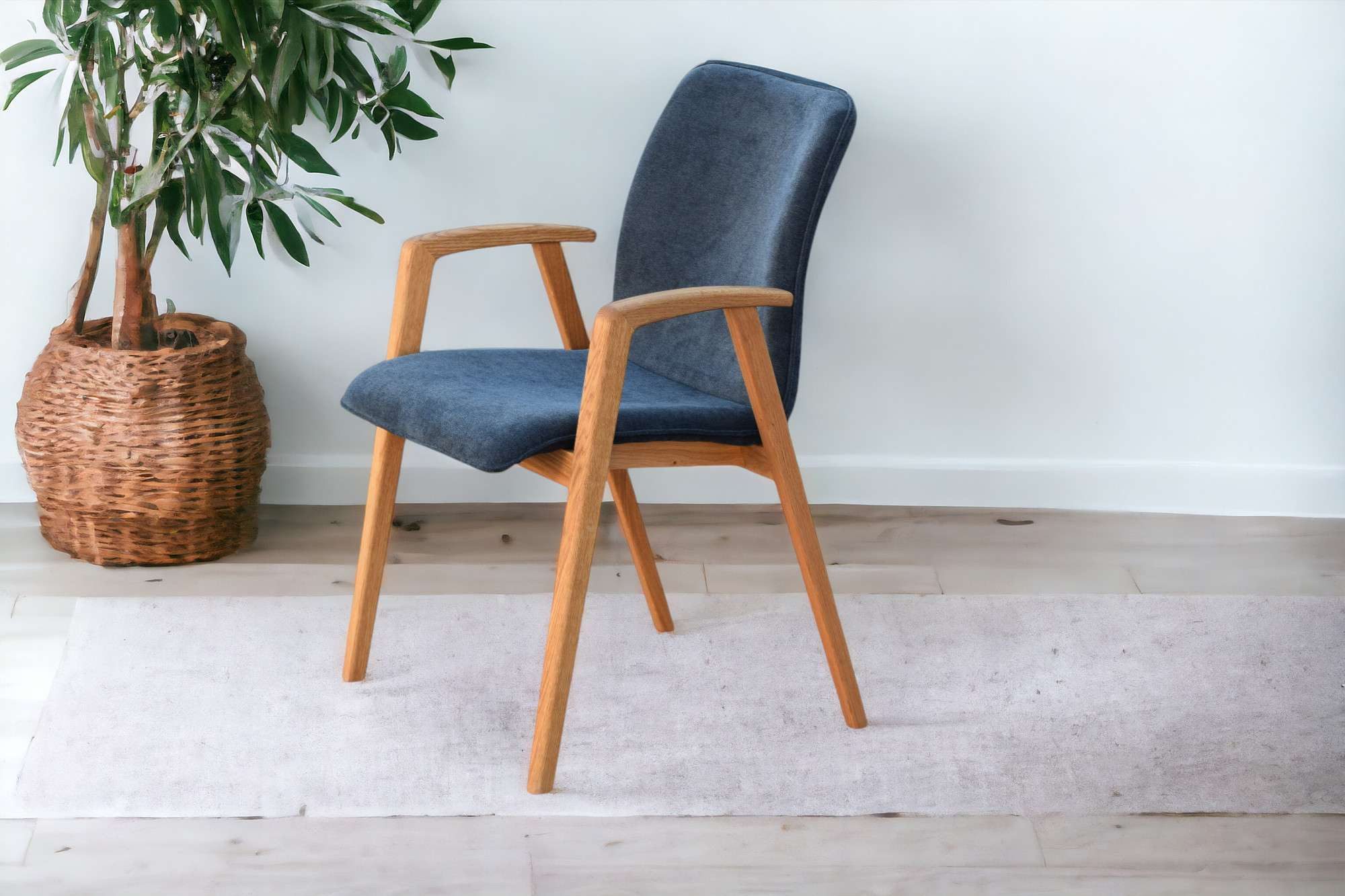 Home affaire Stoel met armleuningen Loreen eetkamerstoel, beklede stoel, designstoel met massief frame, hoogwaardig afgewerkt, armleuningen, stijlvol, comfortabel (set, 2 stuks)