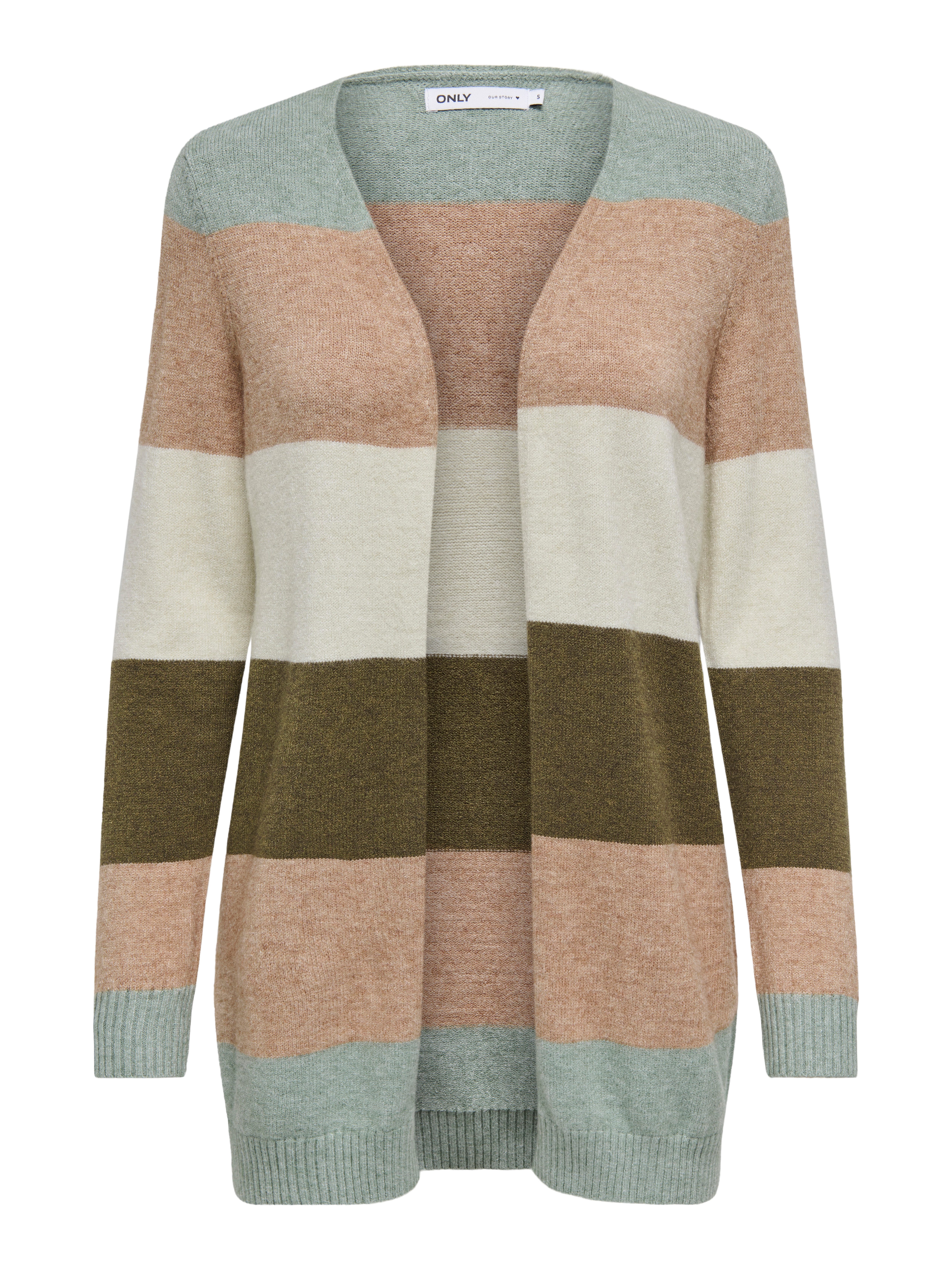 Only Vest ONLLESLY L/S OPEN CARDIGAN KNT NOOS