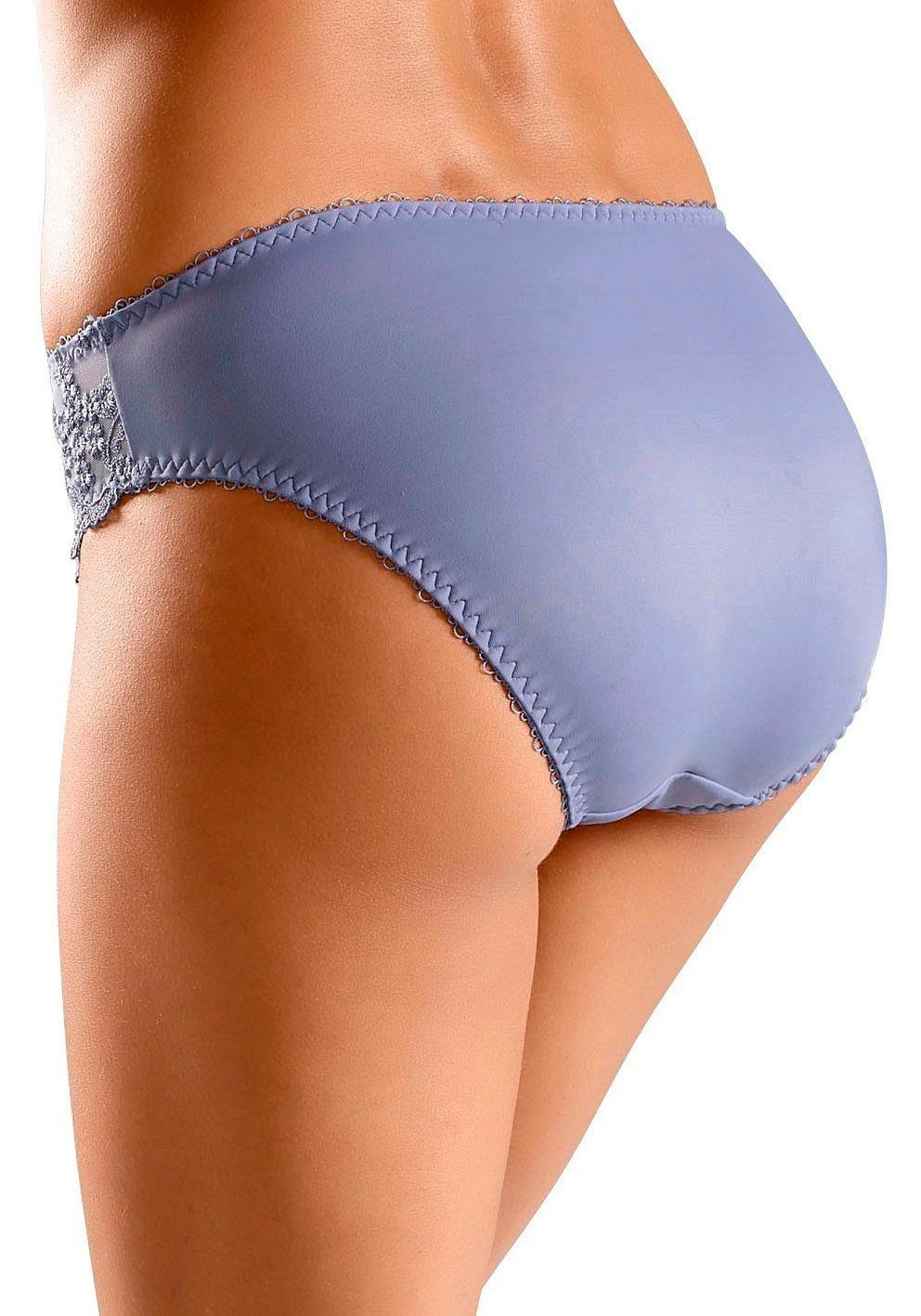 Lascana Slip Dessous met mooie bloemetjesborduurkant