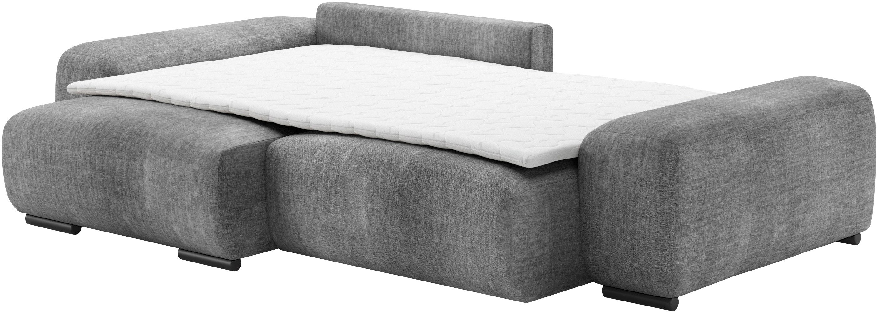 Mr. Couch Hoekbank Sundance, L-vorm Permanente slaper met bed, bedbox, tot 140 kg belastbaar
