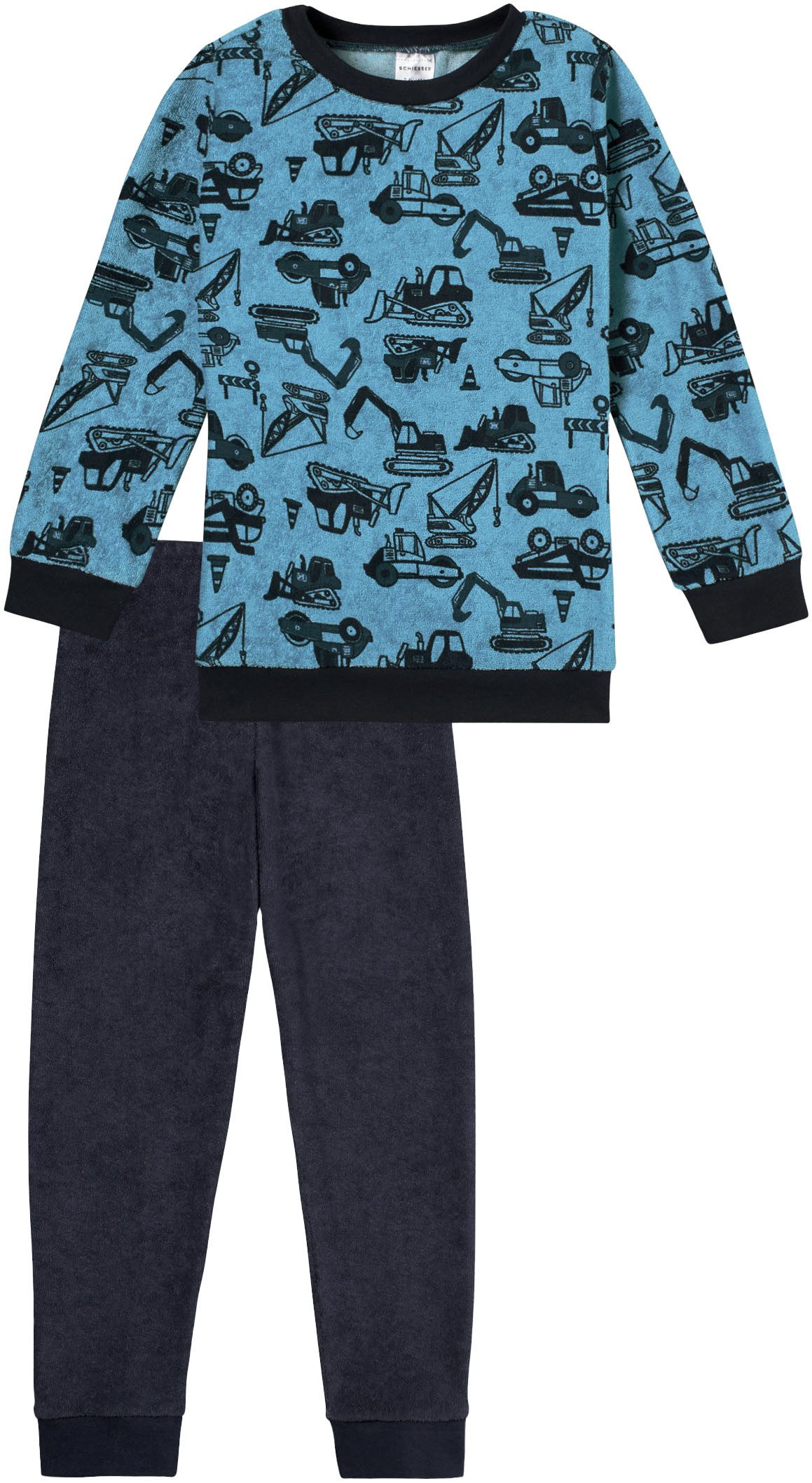 Schiesser Pyjama met comfortabele boorden (2-delig)