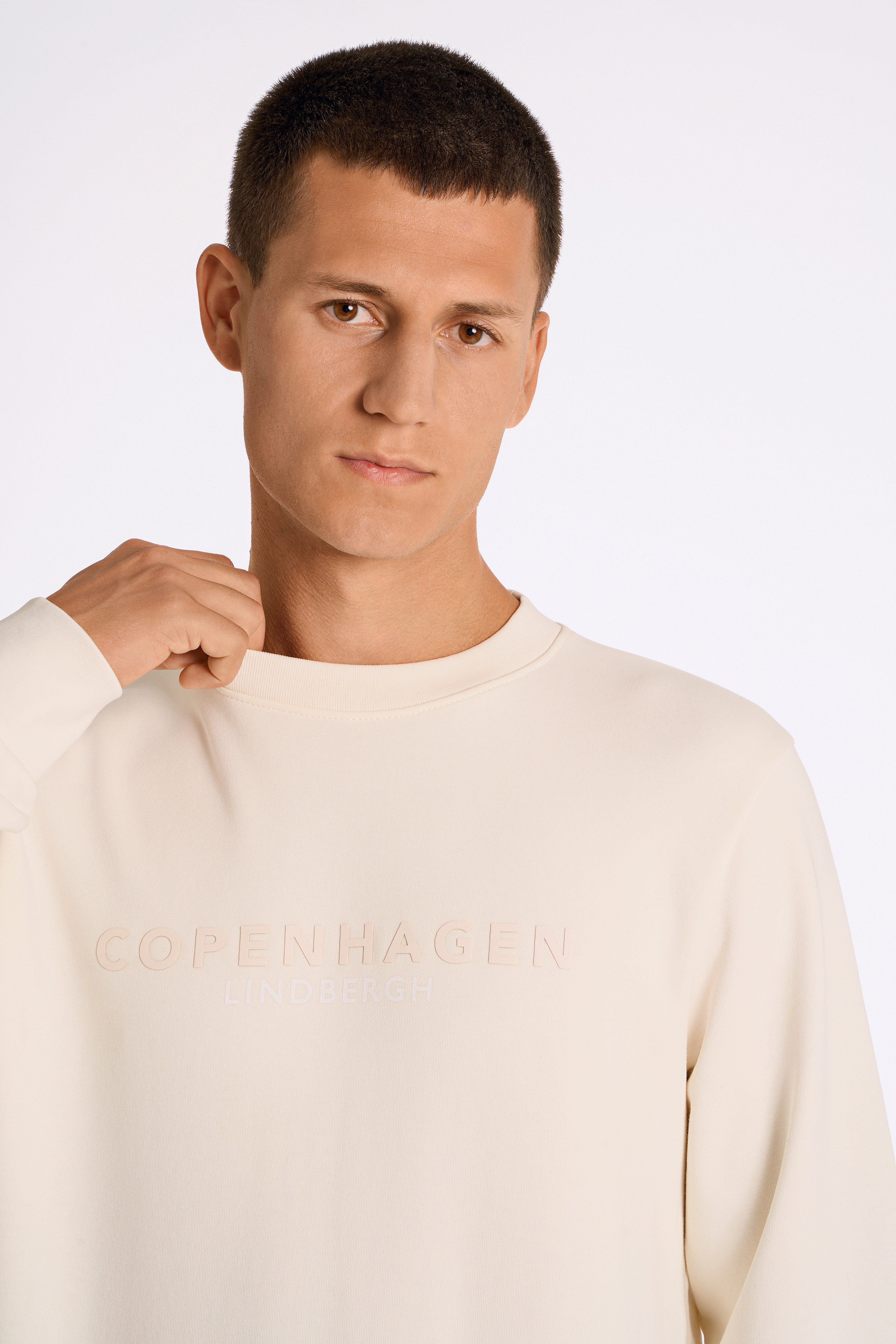 LINDBERGH Sweatshirt met een logo-opschrift