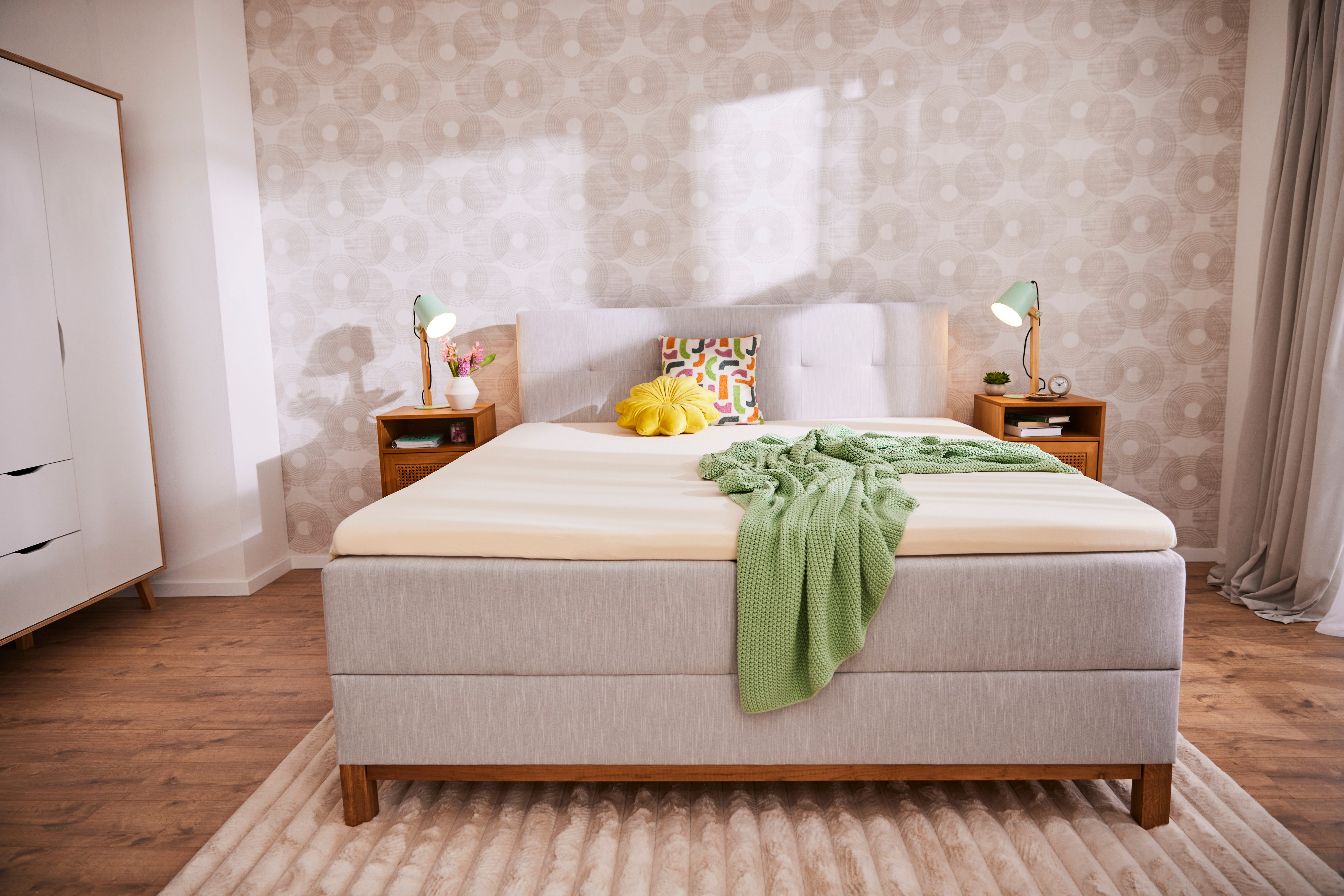 meise.möbel Boxspring Catania met bedkist en topmatras