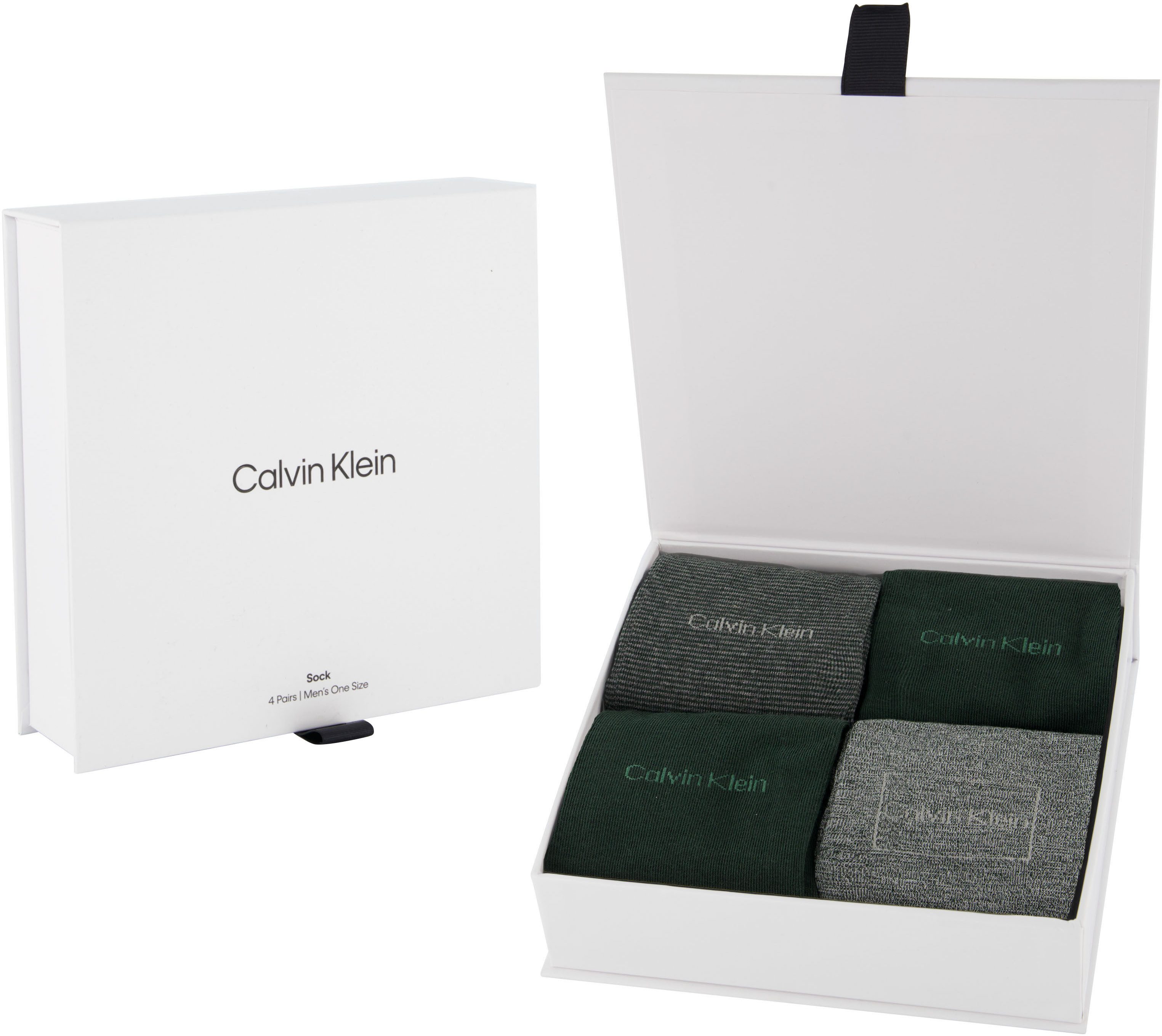 Calvin Klein Sokken met geweldige cadeauverpakking om cadeau te geven (4 paar)