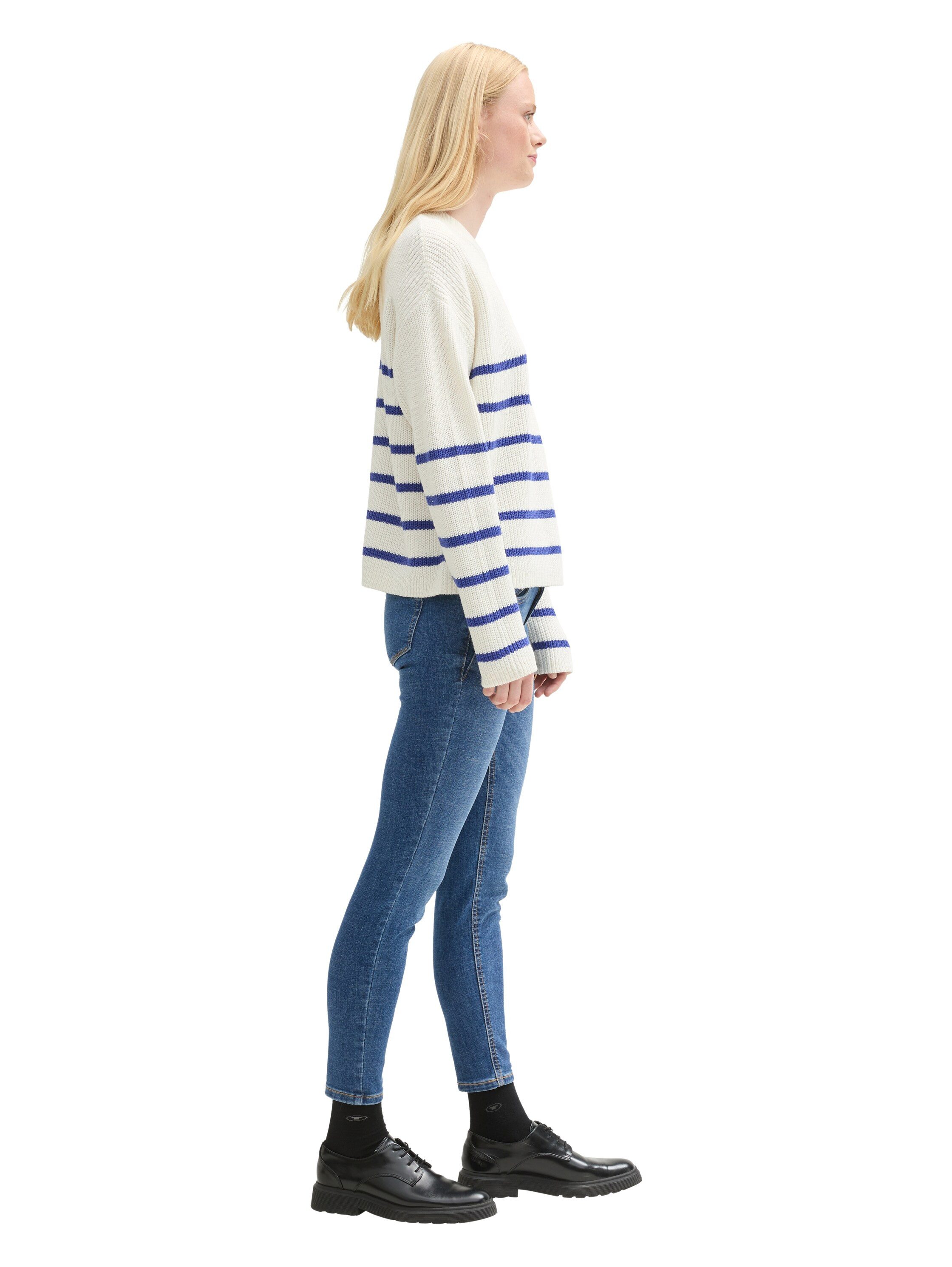 Tom Tailor Denim 5-pocket jeans met dubbele knoopsluiting