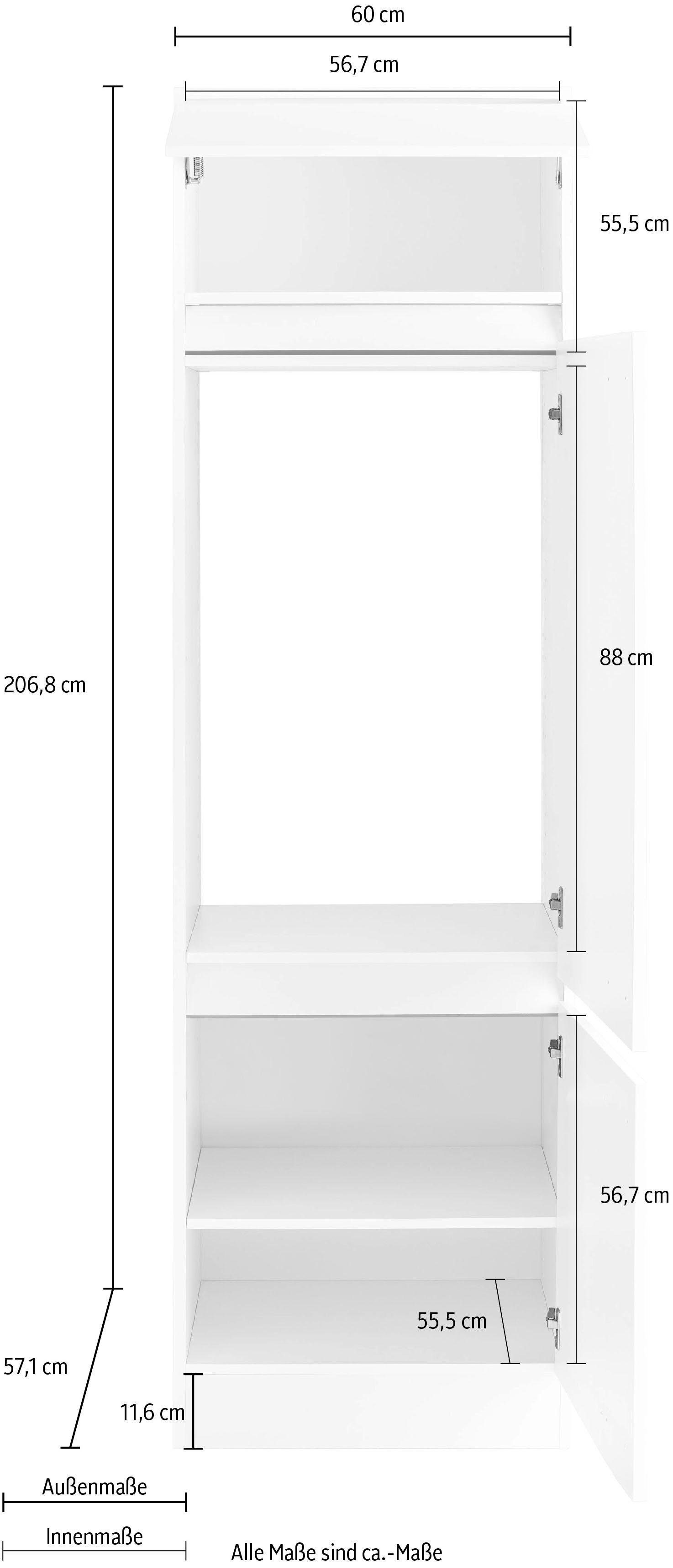 OPTIFIT Koelkastombouw Roth Breedte 60 cm