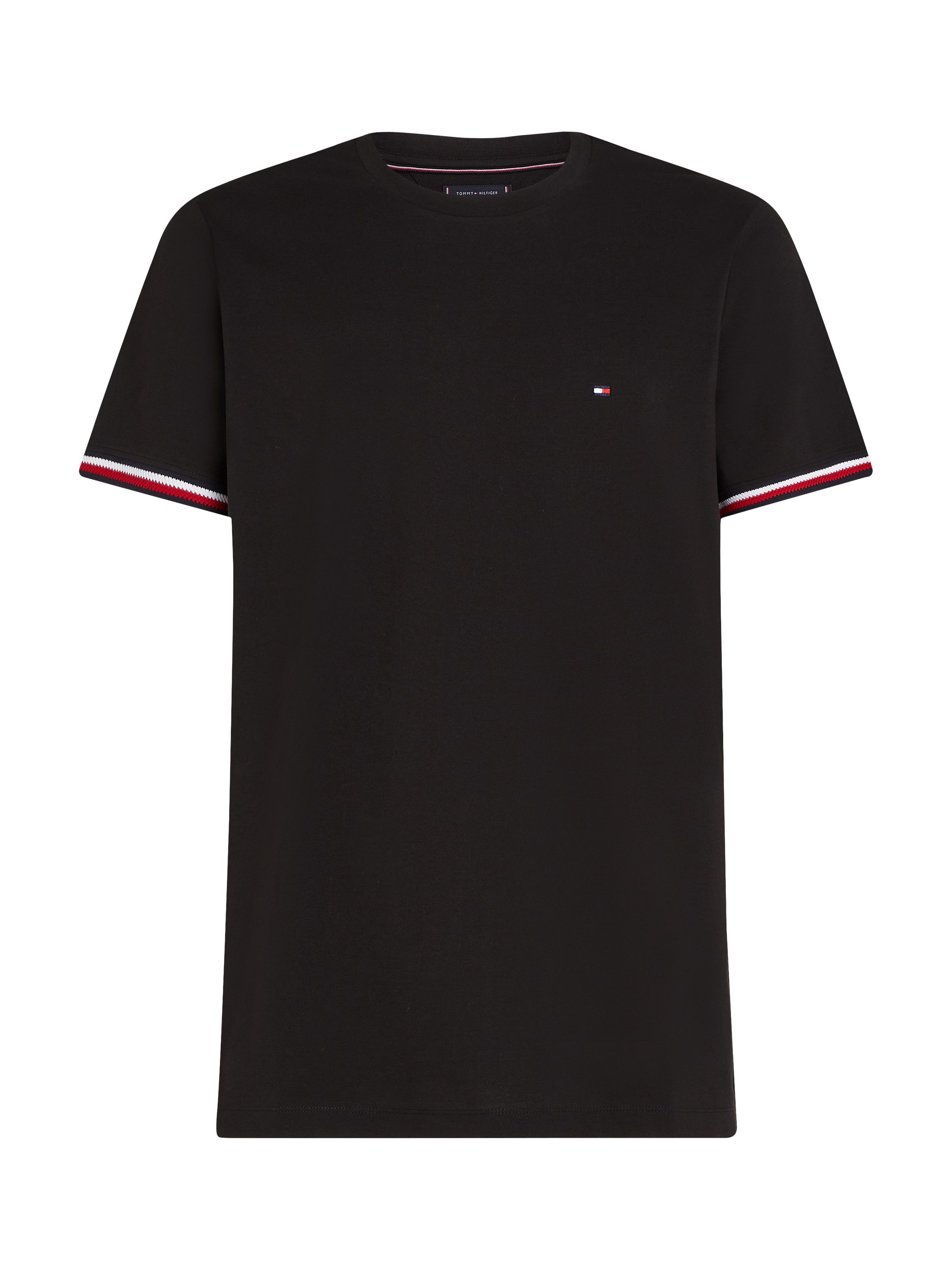 Tommy Hilfiger T-shirt GLOBAL STRIPE CUFF TEE