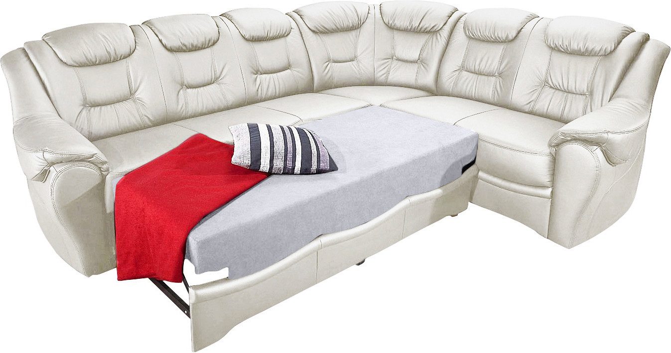 sit&more Hoekbank Bellevue L-vorm optioneel met slaapfunctie