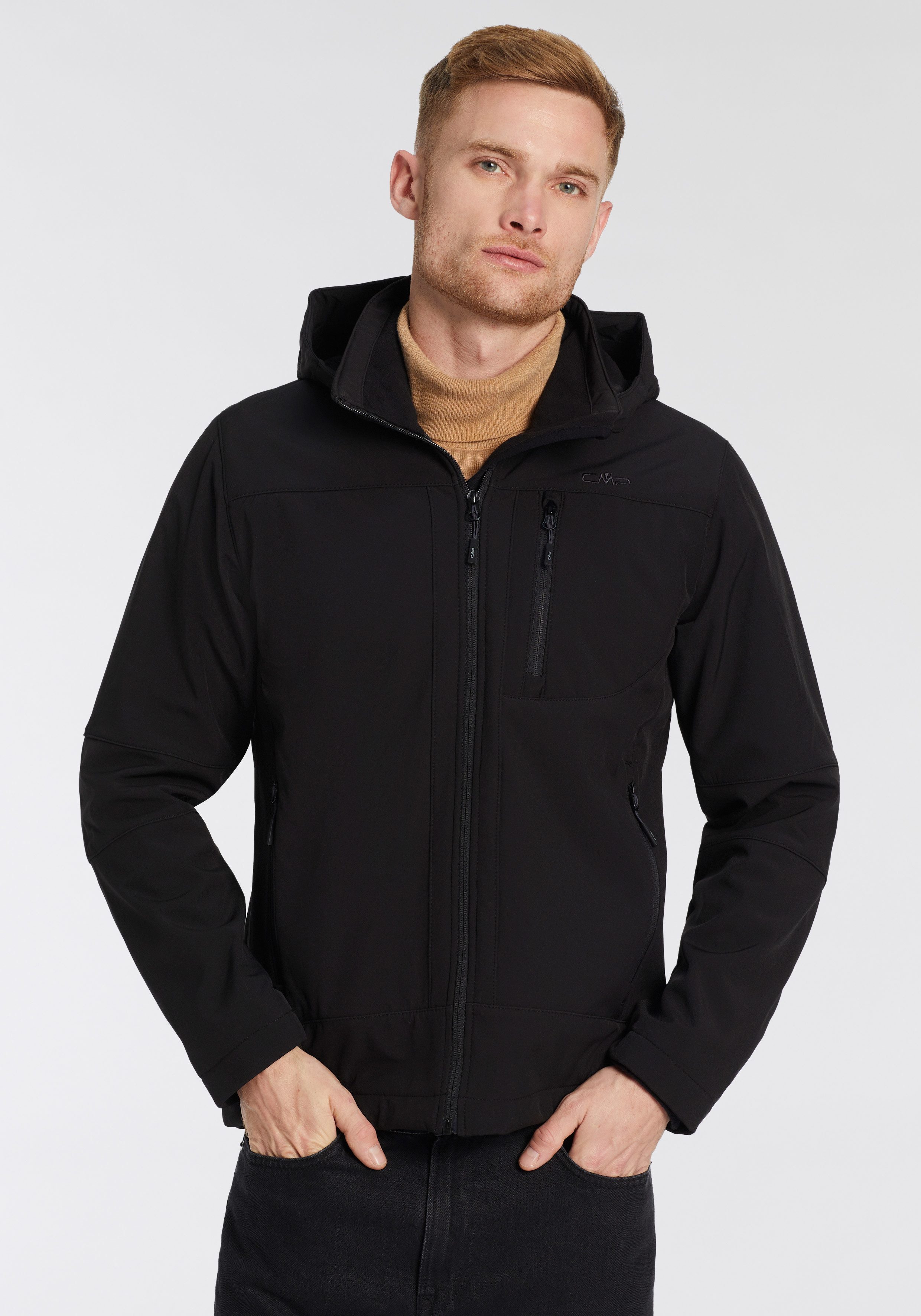 CMP Softshell-jack Waterafstotend & winddicht & ademend (1 stuk)