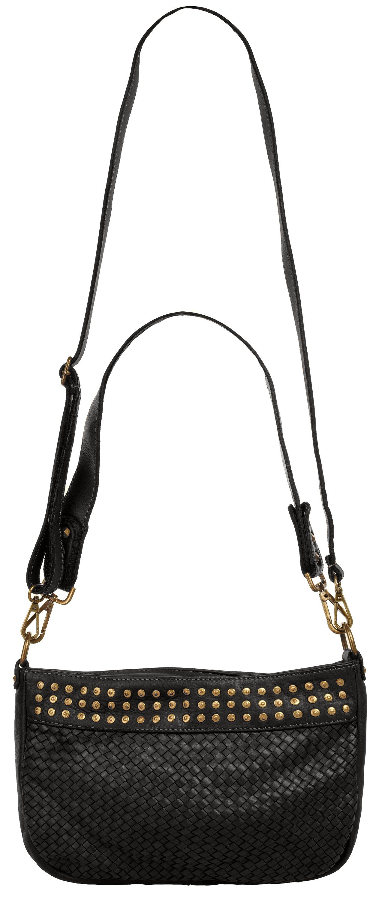 Samantha Look Schoudertas echt leer, made in italy