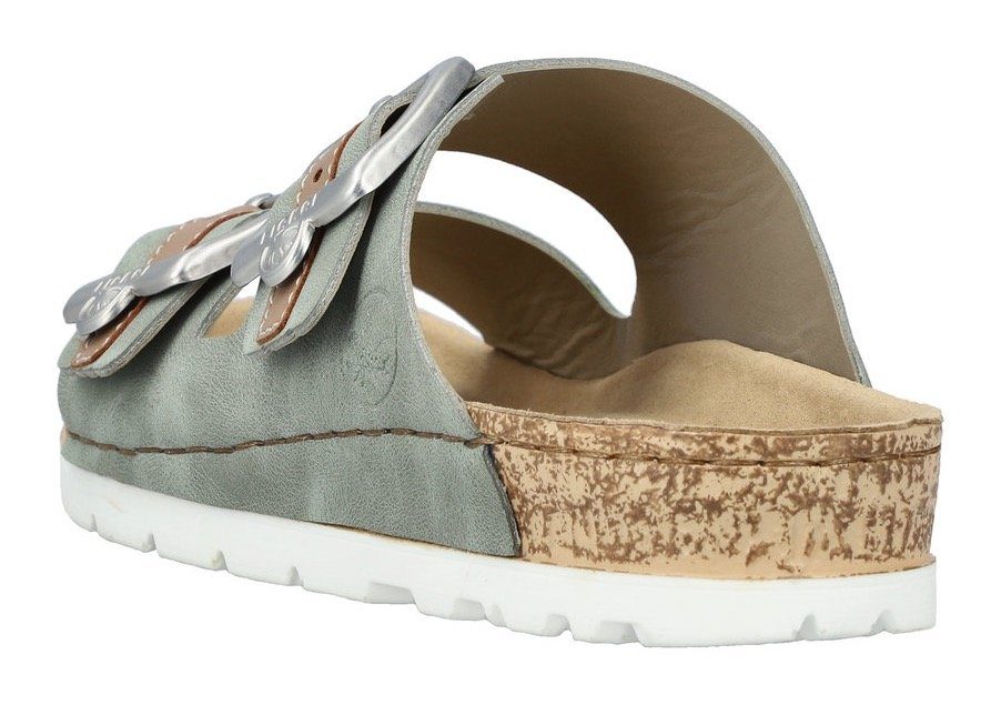 Rieker Slippers zomerschoen, slippers met verstelbare gespen