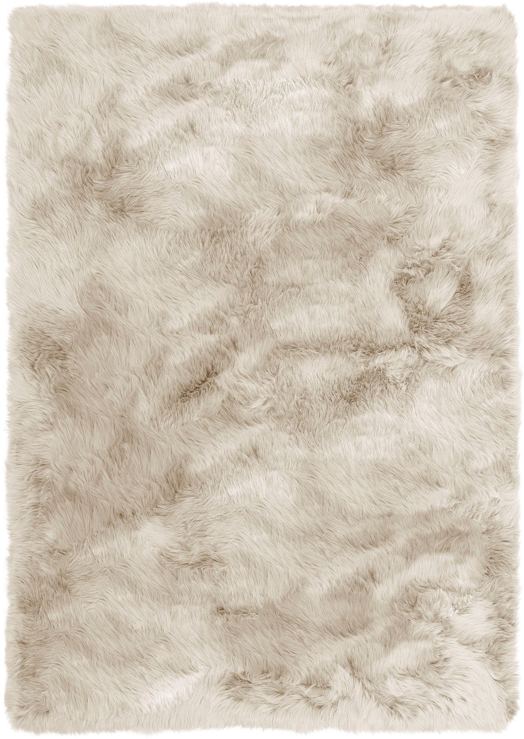 my home Hoogpolig vloerkleed Valeria schapenvacht tapijt knuffelig Imitatiebont, zachte vloerkleden, woonkamer, slaapkamer, eetkamer