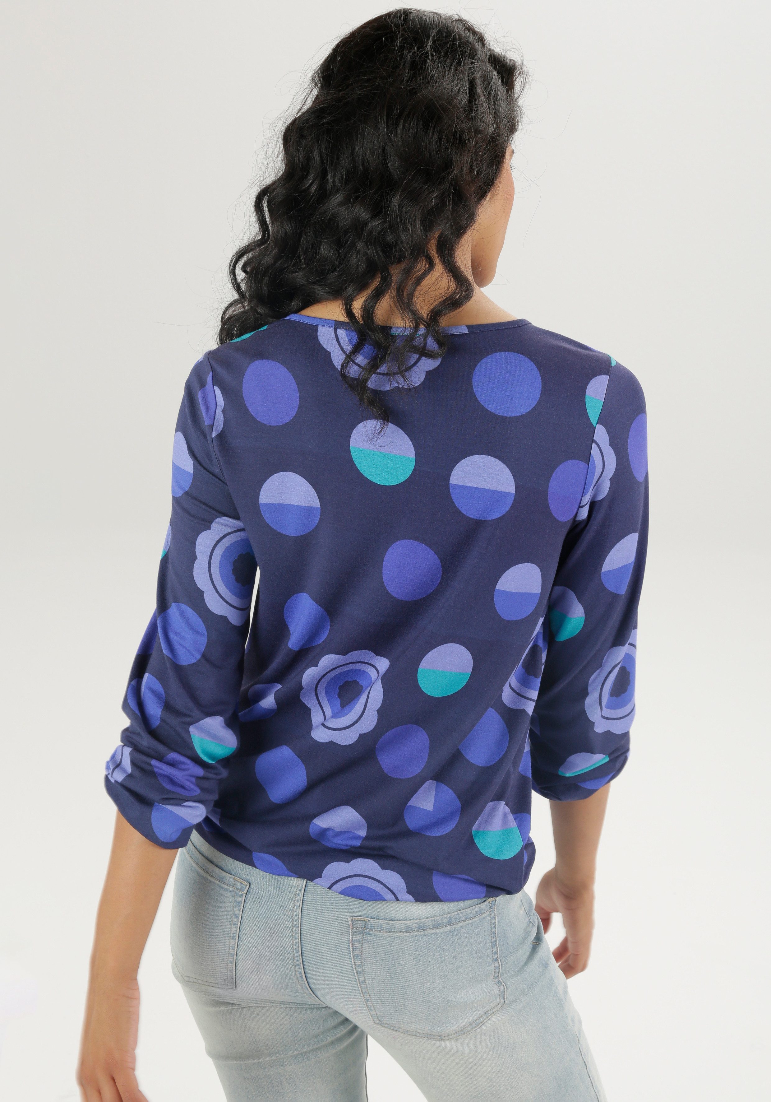 Aniston SELECTED Shirt met lange mouwen met verbergende elastieken