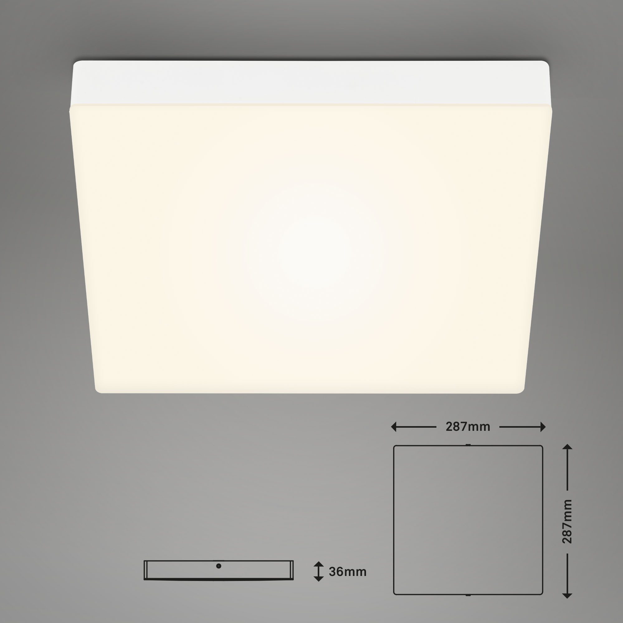 Briloner Leuchten Opbouwarmatuur Flame