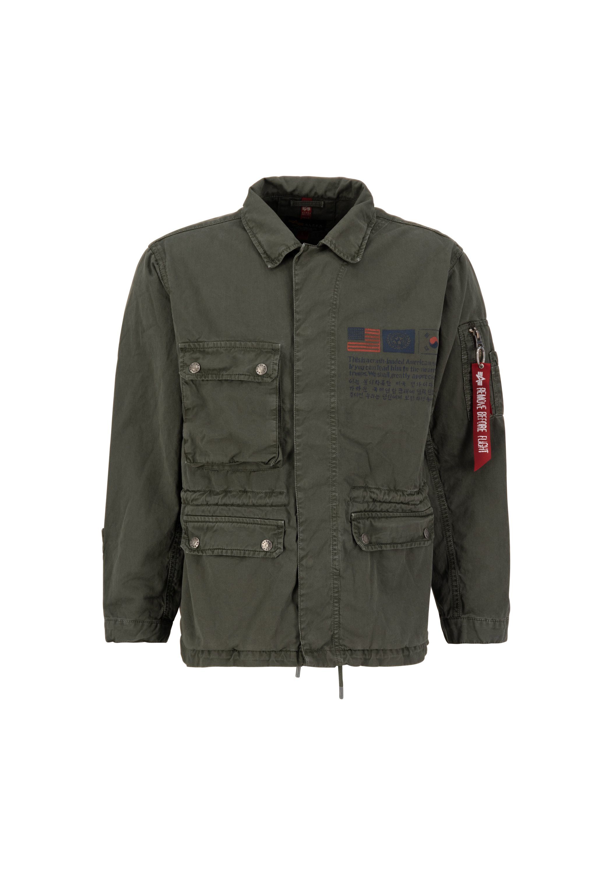 Alpha Industries Field-jacket Alpha Industries Men - Field Jackets Field Jacket LWC heren jassen maat XL grijs