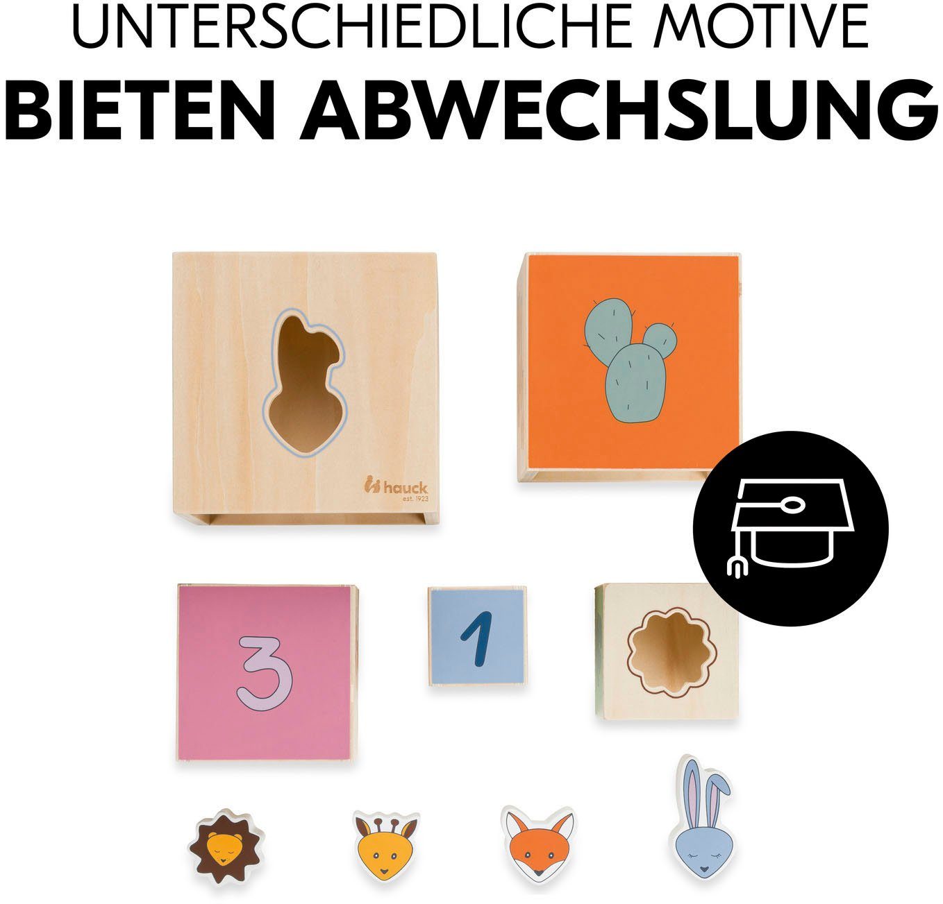 Hauck Stapelspeelgoed Stack N Rise FSC®- beschermt bos - wereldwijd