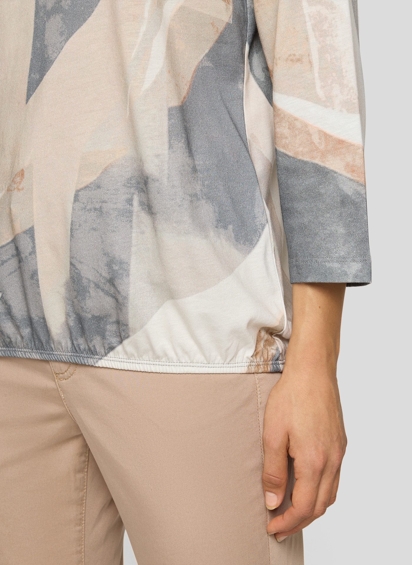 Rabe Shirt met 3/4 mouwen met print all-over