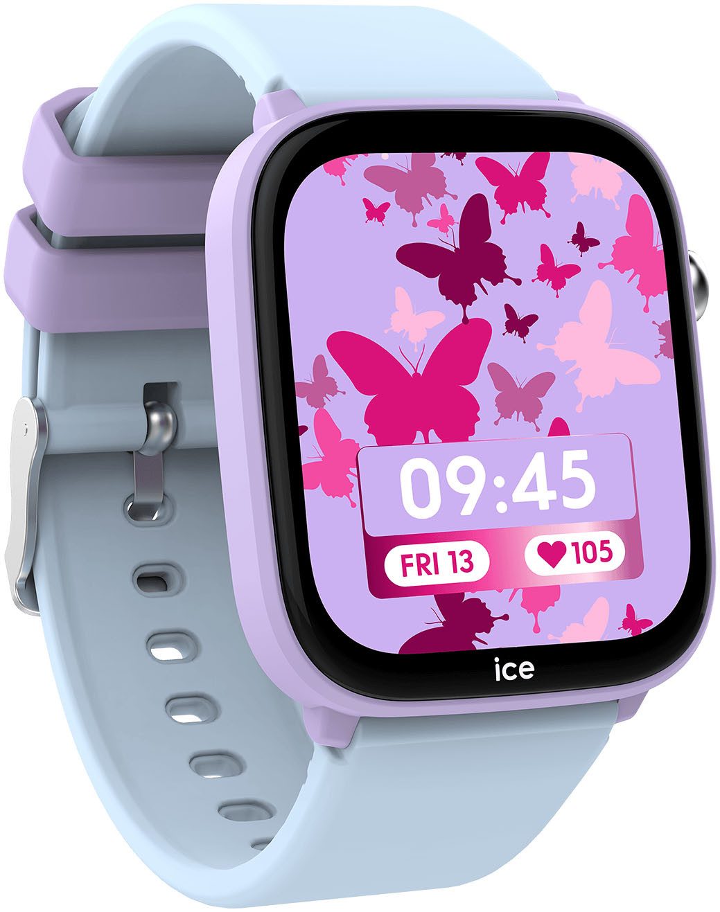 ice-watch Smartwatch ICE smart junior 3.0 - Find My - 1.75 Armbandhorloge, kinderenhorloge, siliconen armband, Bluetooth, cadeau-idee, digitaal