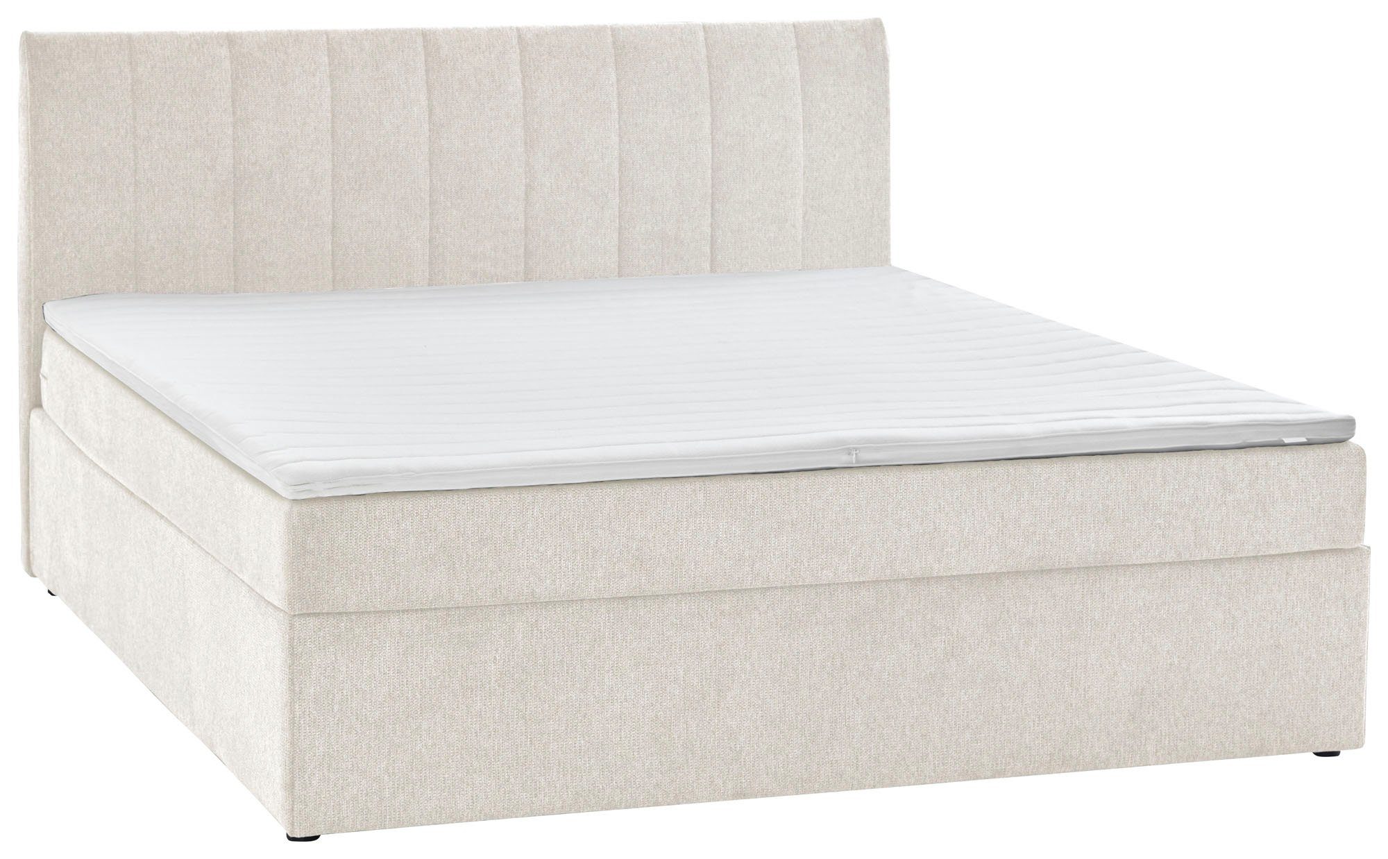 ATLANTIC home collection Boxspring Alva optioneel met matras en matrastopper