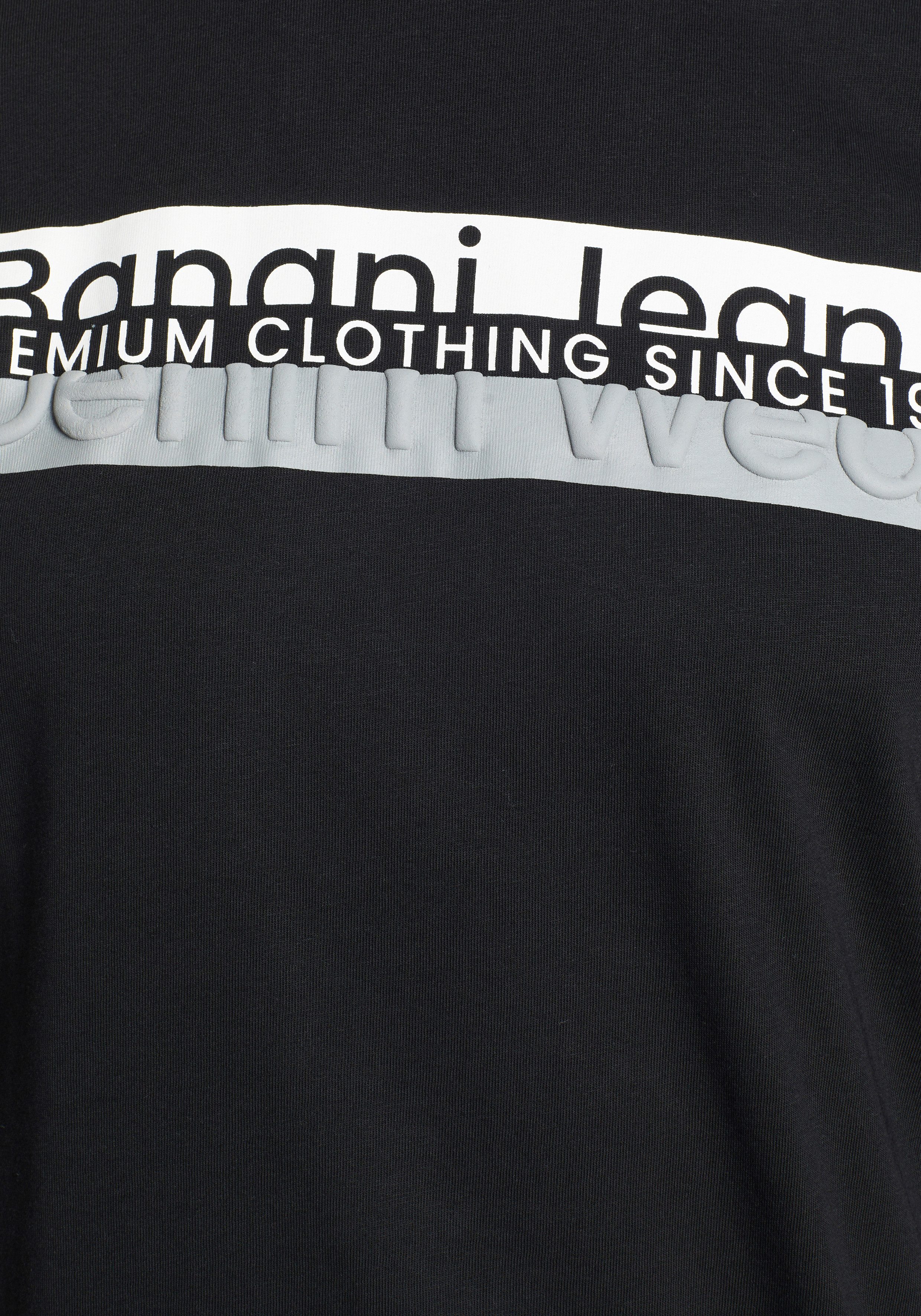 Bruno Banani T-shirt met modieuze frontprint