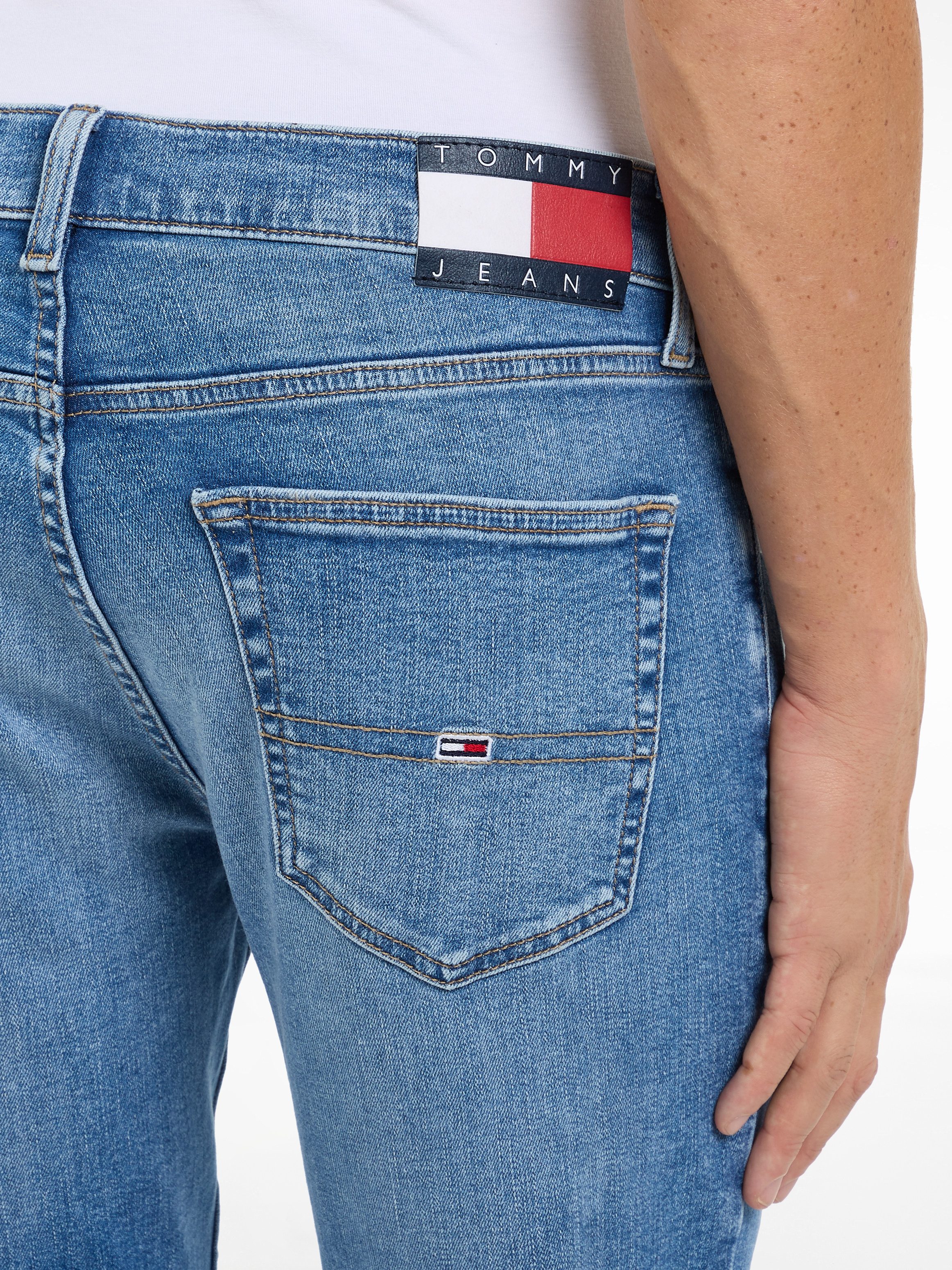 TOMMY JEANS Slim fit jeans AUSTIN SLIM TPRD smal toelopende pijpen