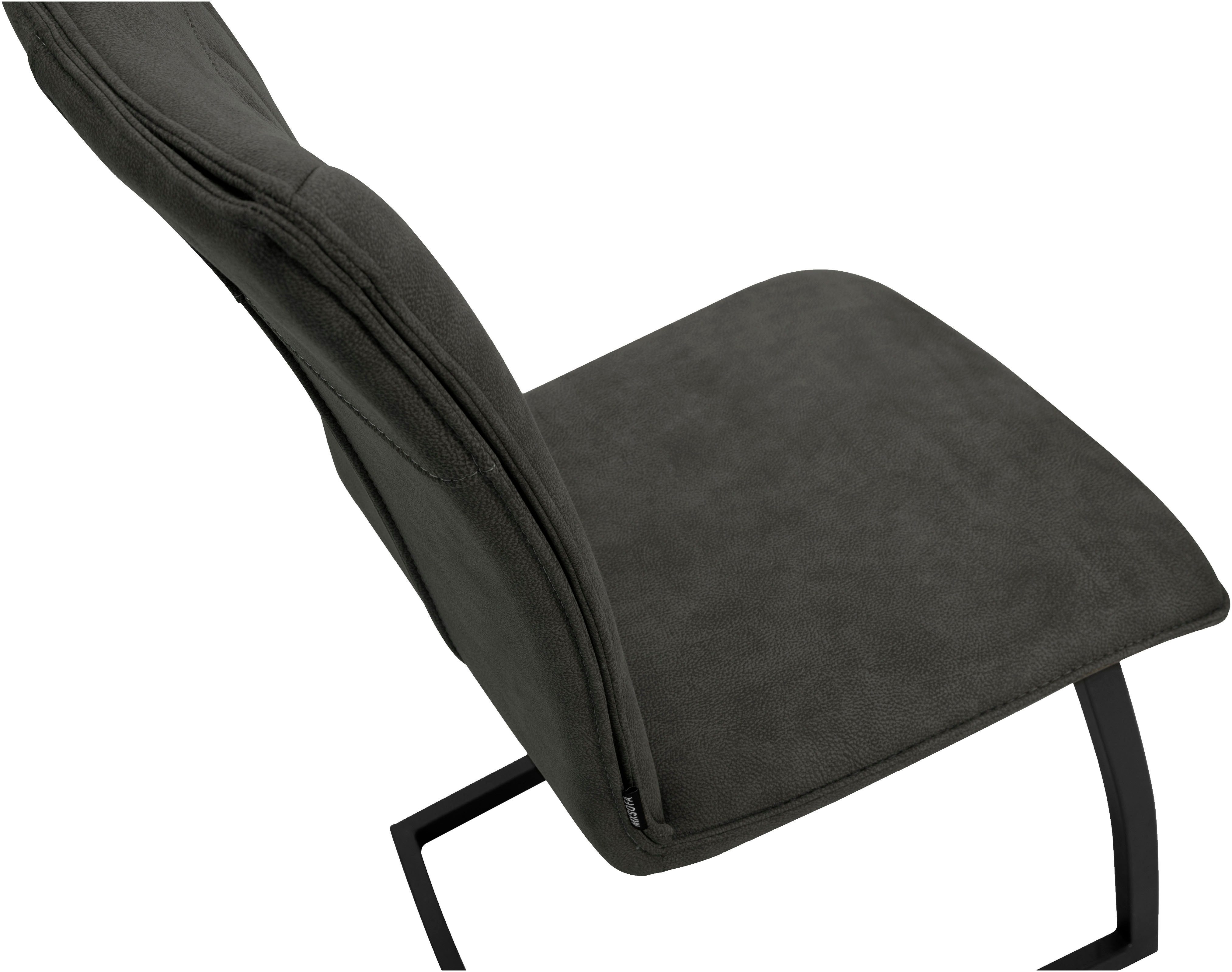 OMG Design Vrijdragende stoel Amara Eetkamerstoel, keukenstoel, onderhoudsvriendelijke bekleding (set)