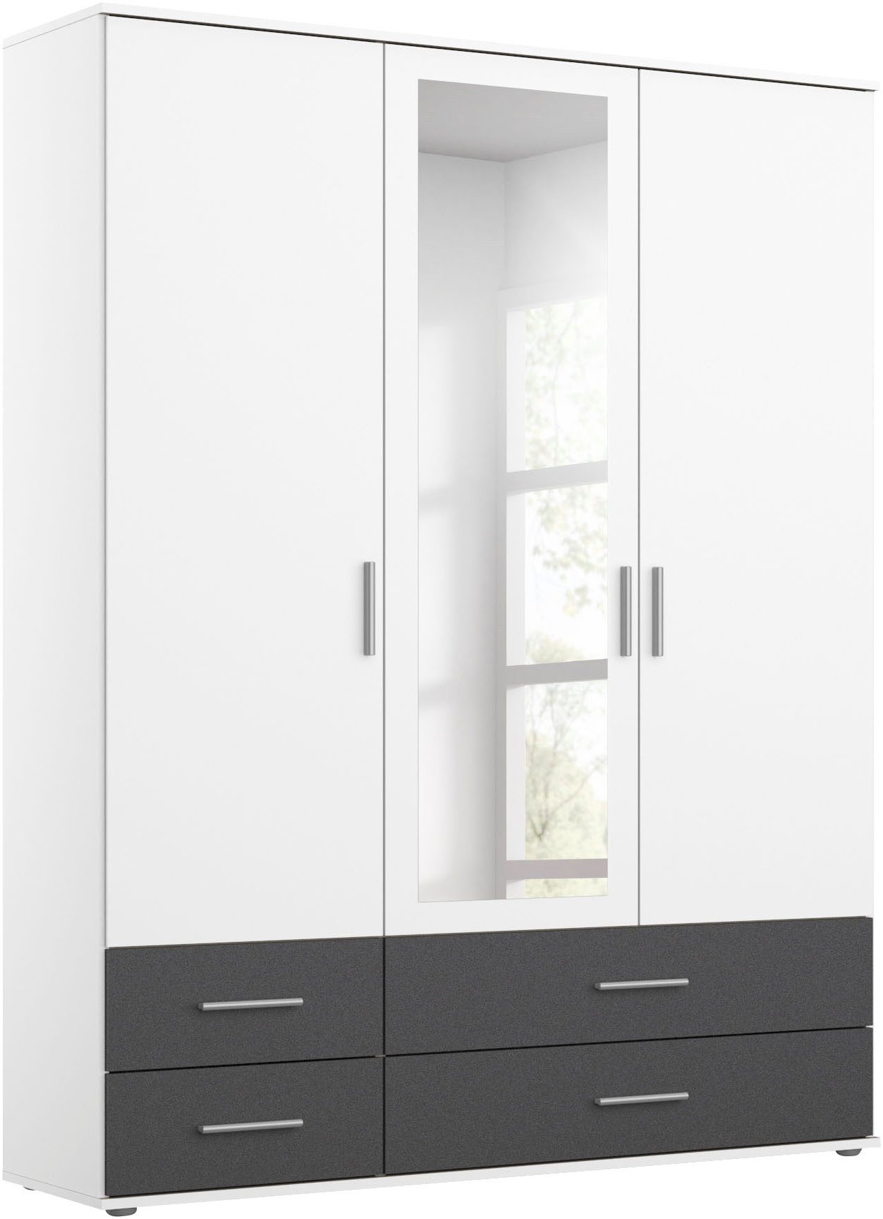 rauch Kledingkast Rasa bestseller kast voor elke kamer Slaapkamerkast klassieker Otto's Choice garderobe kledingkasten grijs