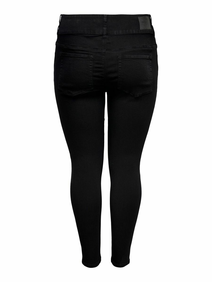 ONLY CARMAKOMA Skinny fit jeans CARANNA LIFE HW SK ANK JEANS BLACK NOOS