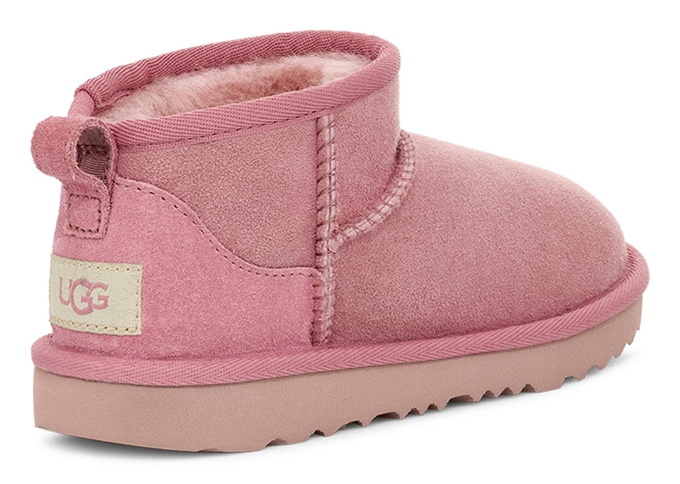 UGG Winterlaarzen Classic Ultra Mini instaplaars, winterlaars, boots met lamsvachtvoering