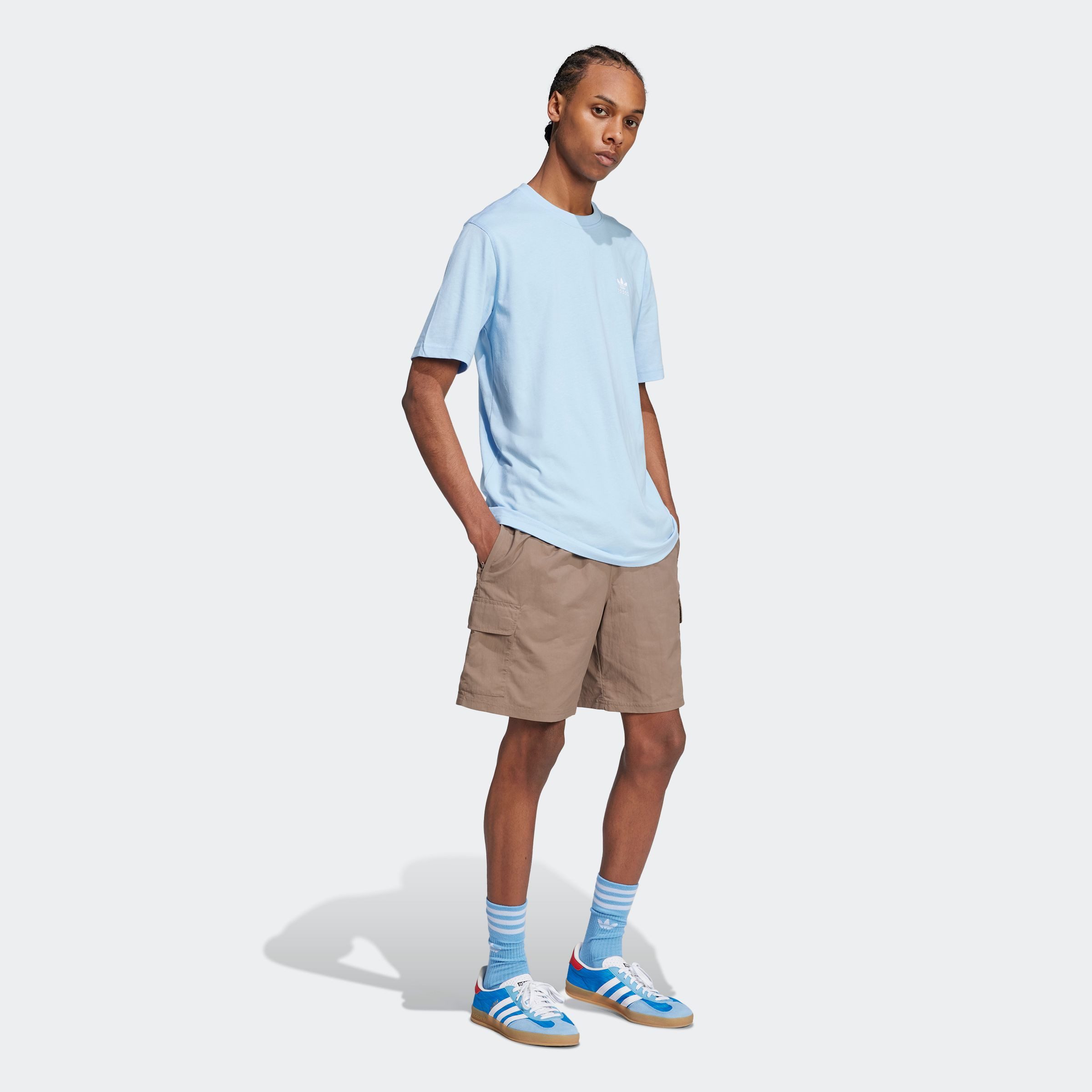 adidas Originals T-shirt TREFOIL ESS TEE drie-strepen essentials shirt met trefoil-logo