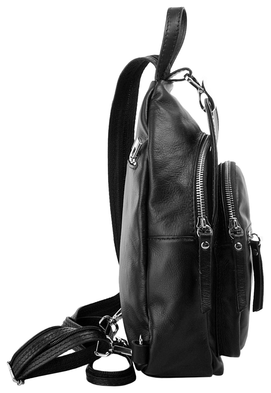 Samantha Look Rugzak echt leer, made in italy