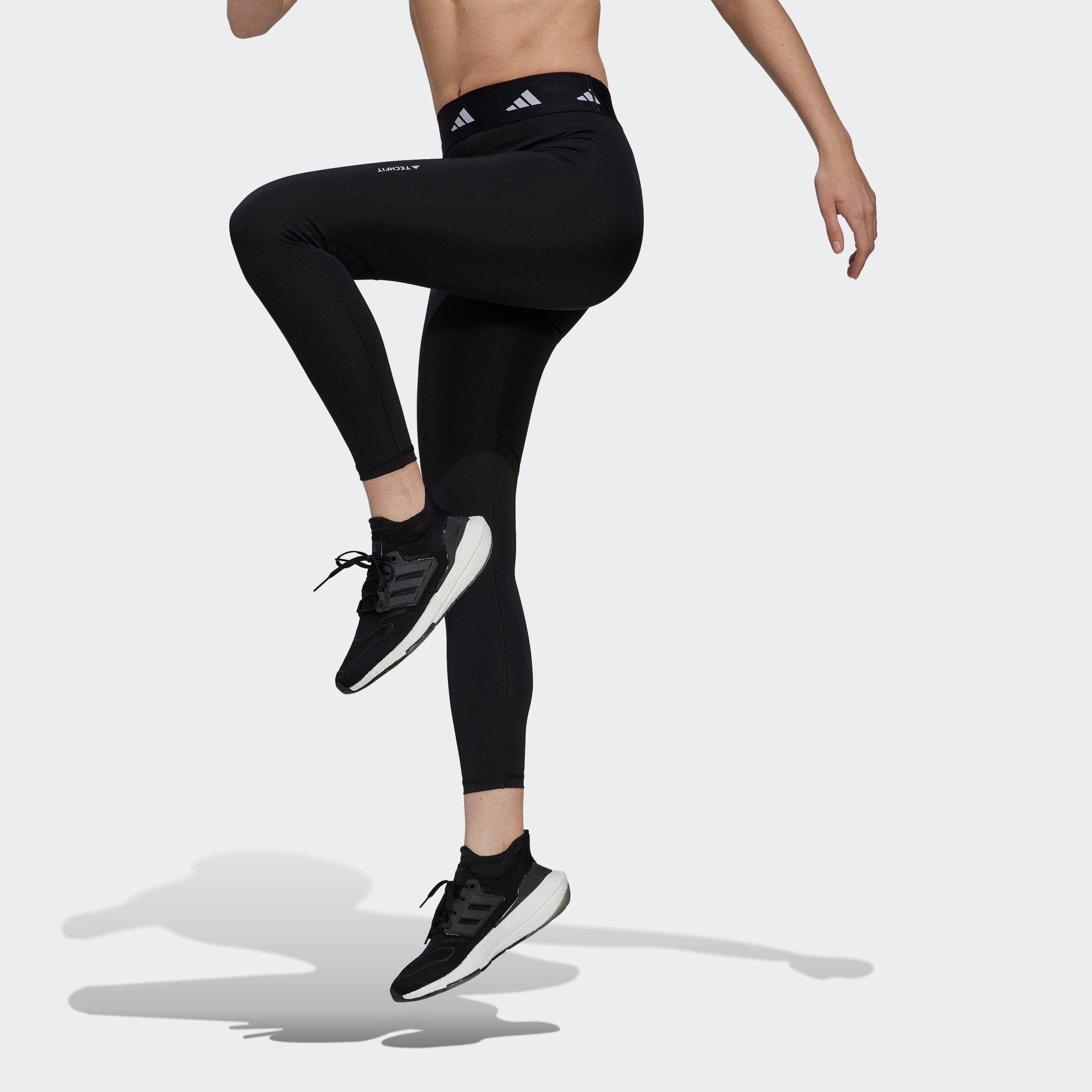 adidas Performance Trainingstights TECHFIT (1-delig) dames sportleggings maat XS zwart