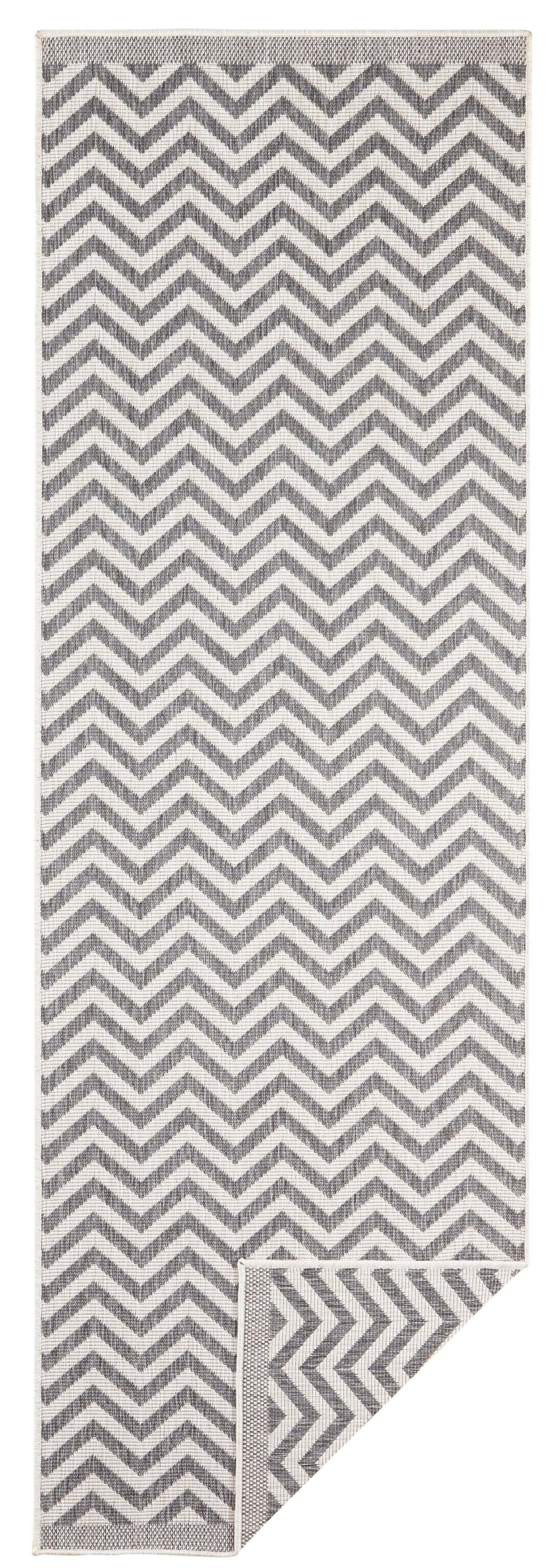 NORTHRUGS Vloerkleed Palma tweezijdig te gebruiken kleed Binnen- en buitengebruik, weerbestendig, balkon, loper, woonkamer, waterbestendig