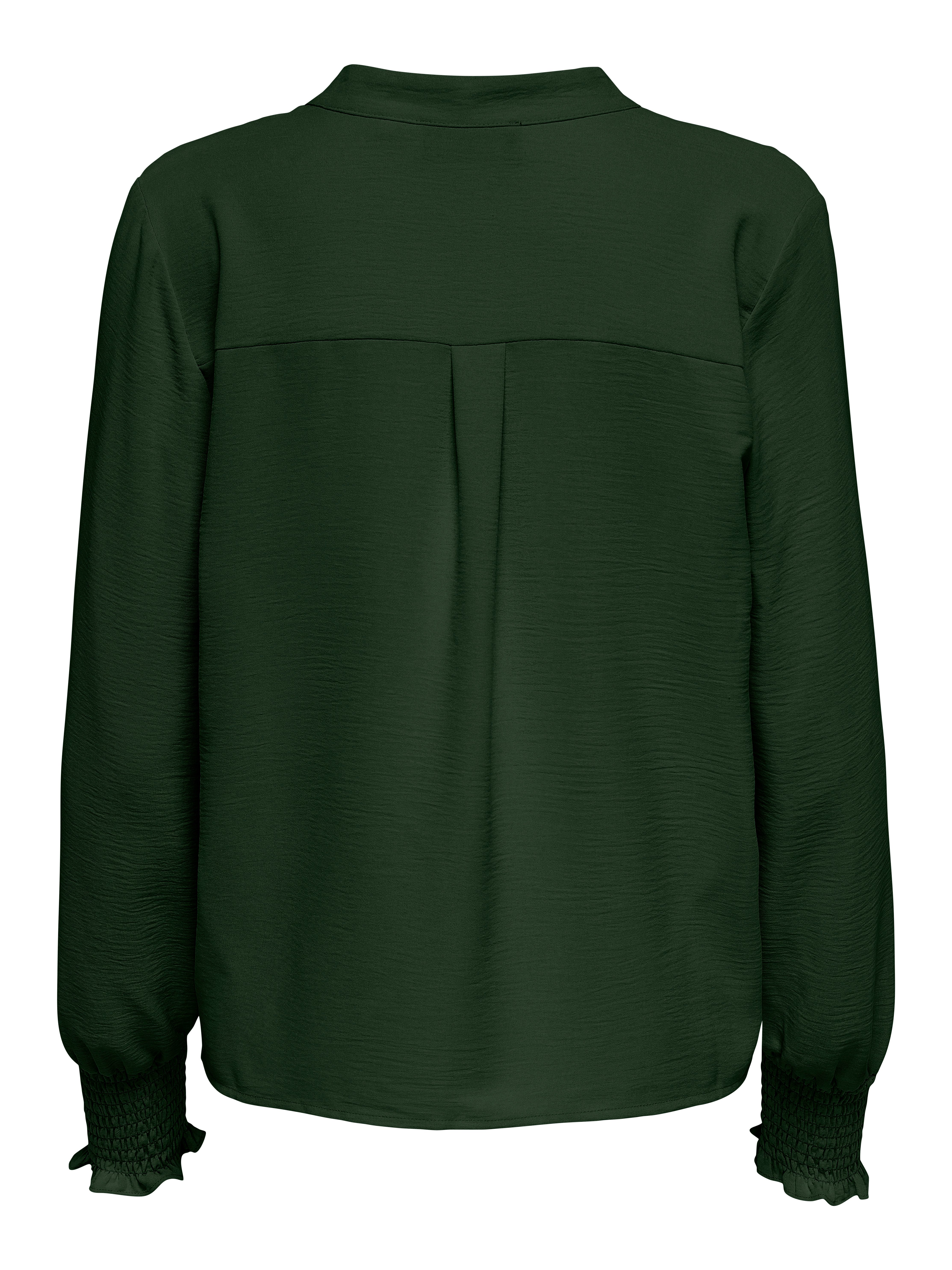 Only Shirt ONLMETTE V-NECK LS SMOCK TOP NOOS WVN