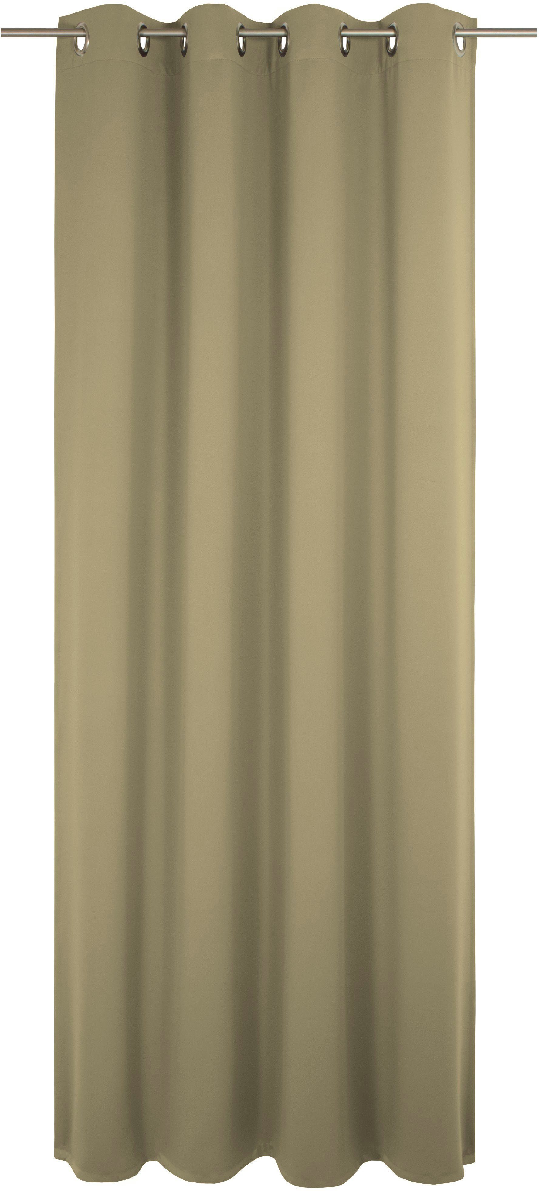 Wirth Gordijn Newbury (1 stuk) kant & klaar gordijnen maat 130 cm x 275 cm bruin