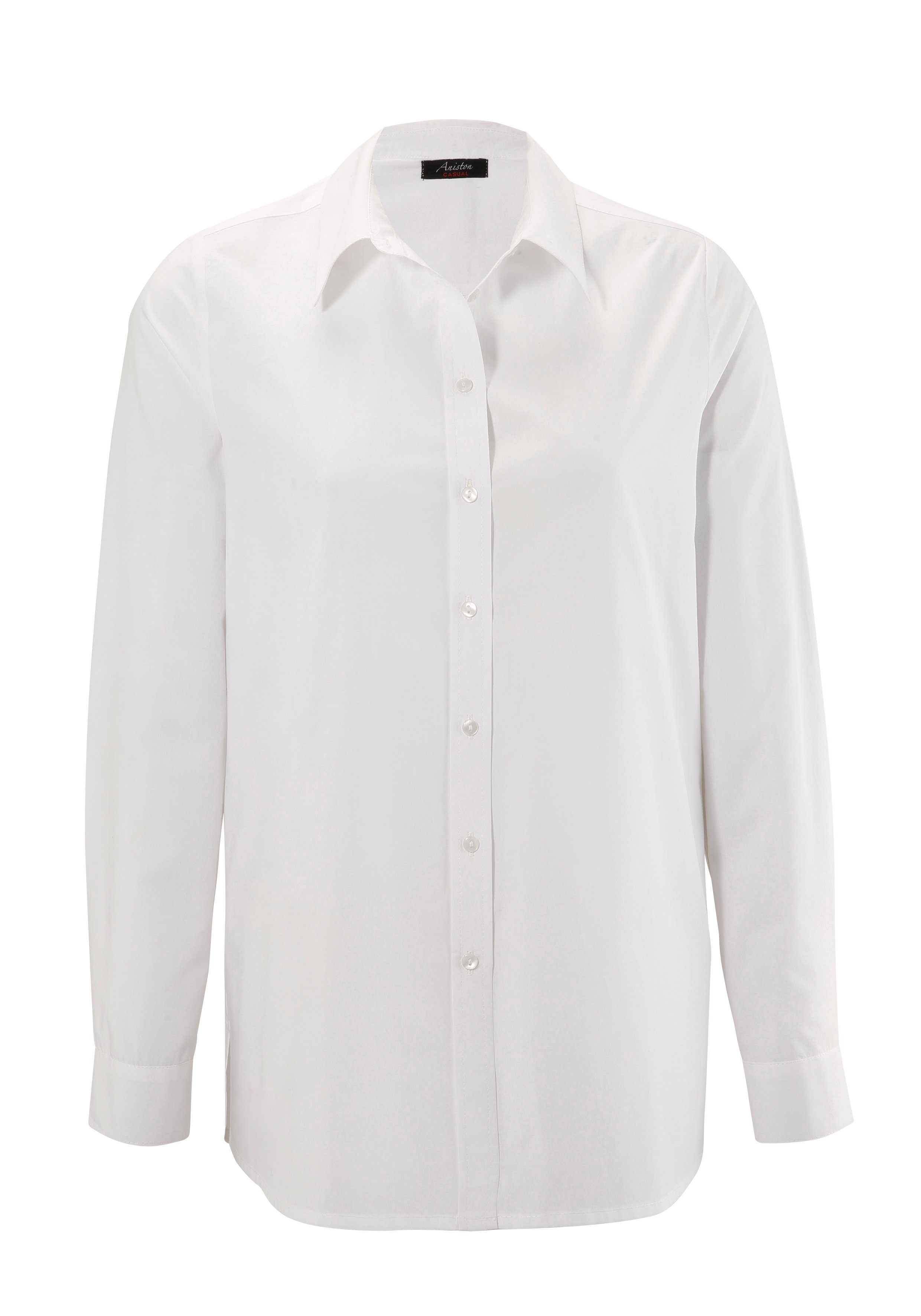 Aniston CASUAL Lange blouse met korte zijsplitten