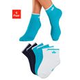 lico korte sokken met frotté (6 paar) blauw