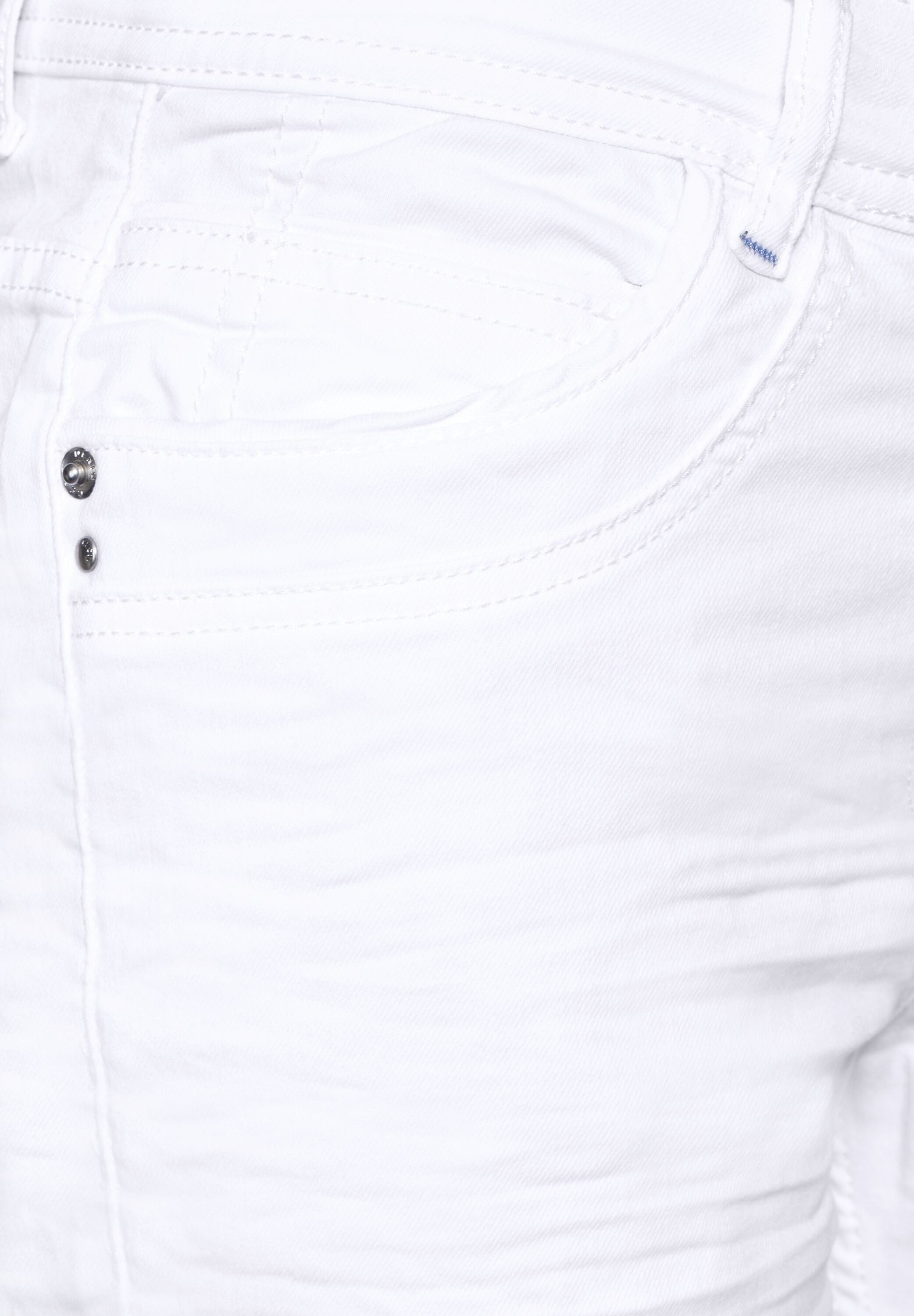 Cecil 3/4 jeans Stijl Scarlett met decoratieve naden