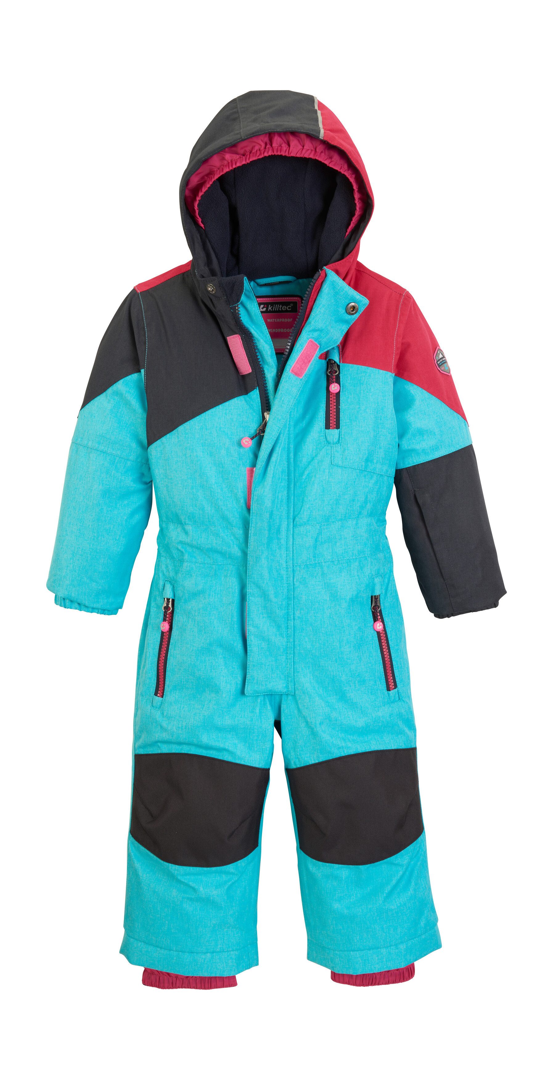 Killtec Skipak Kesley Mini Skioverall, wind- en waterdicht, fleece binnenin