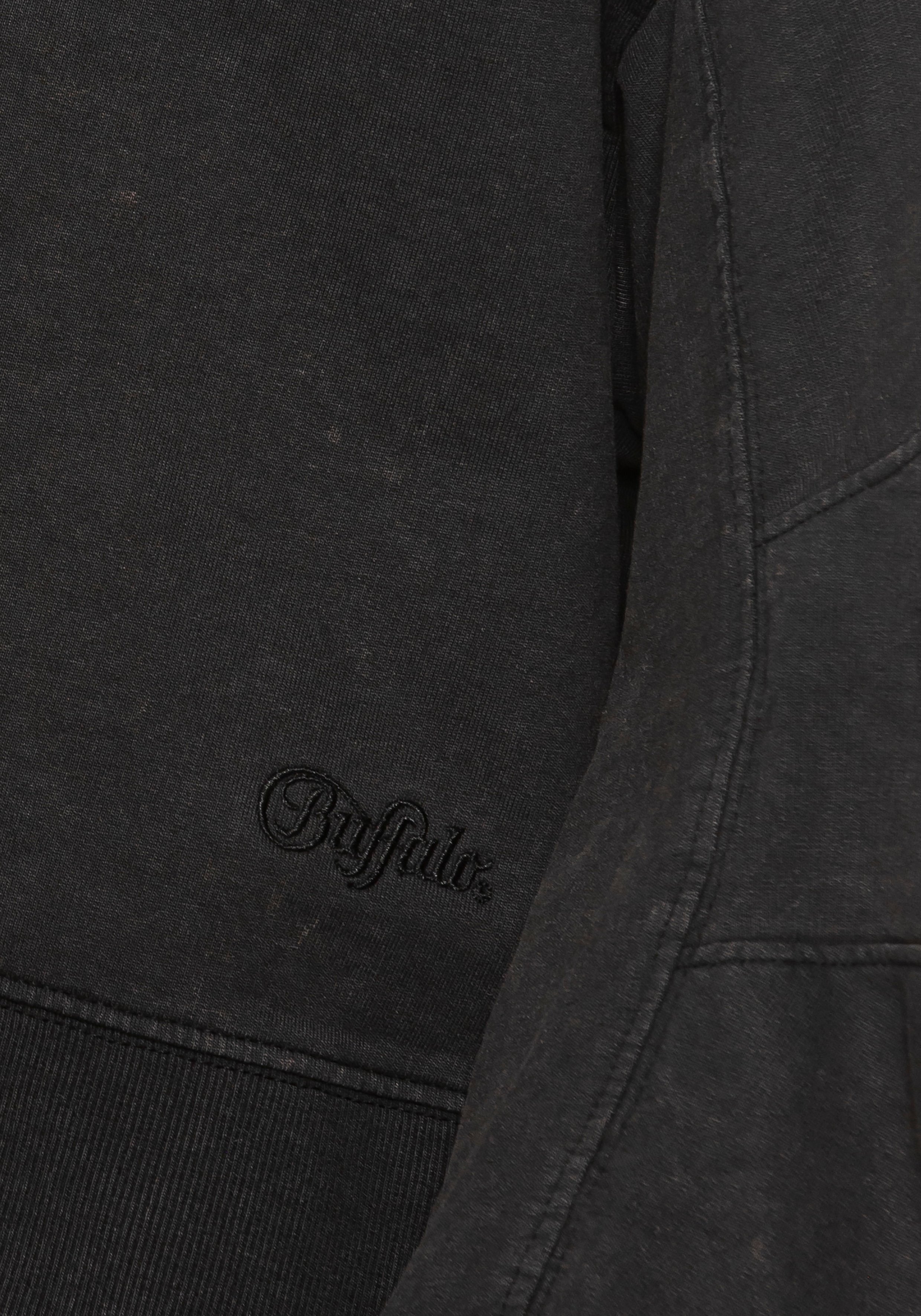 Buffalo Hoodie Capuchontrui in used-look, loungewear (1-delig)