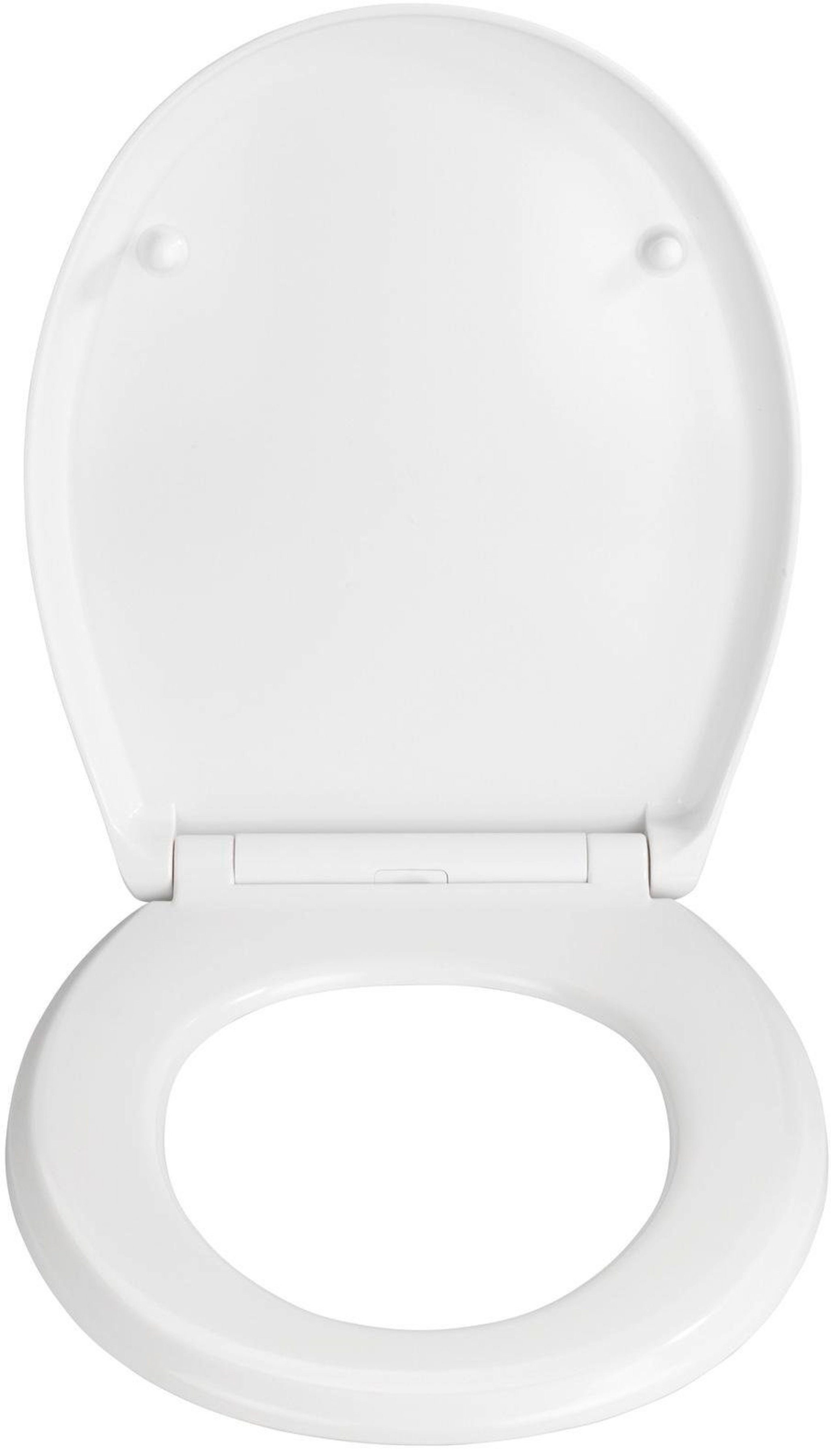 WENKO Toiletzitting Gubbio Duroplast, met soft-closemechanisme
