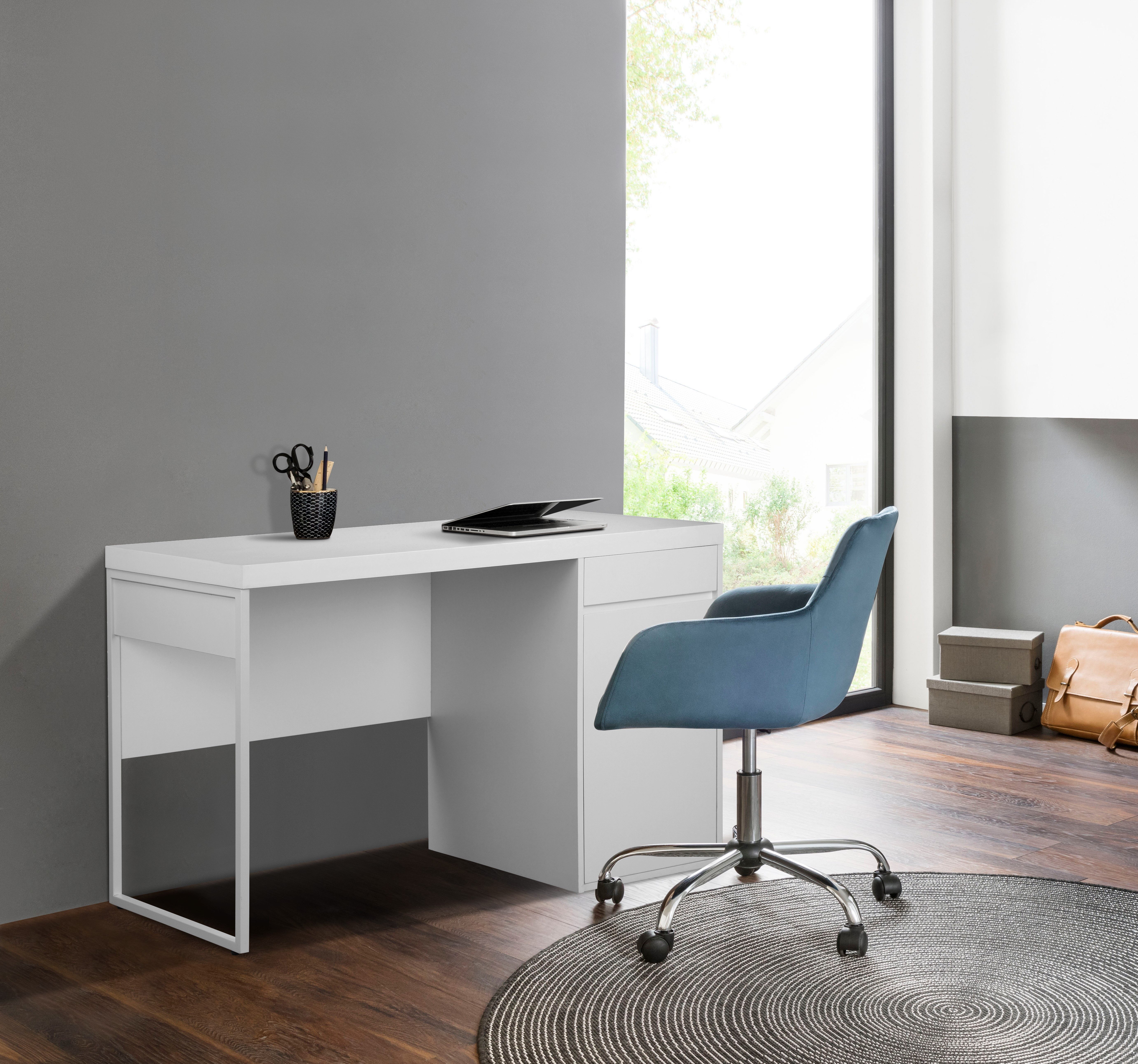 INOSIGN Bureau OAKLEY Lade, metalen geleider, spiegelbeeldig te monteren, breedte 120 cm